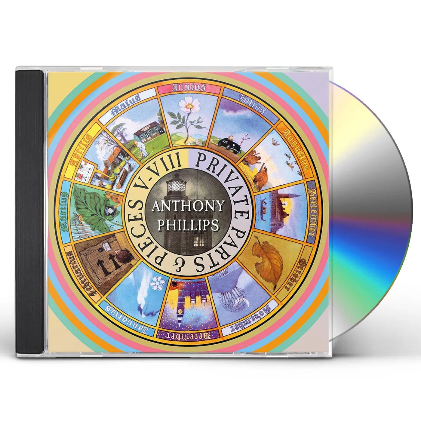Anthony Phillips PRIVATE PARTS & PIECES V-VIII CD