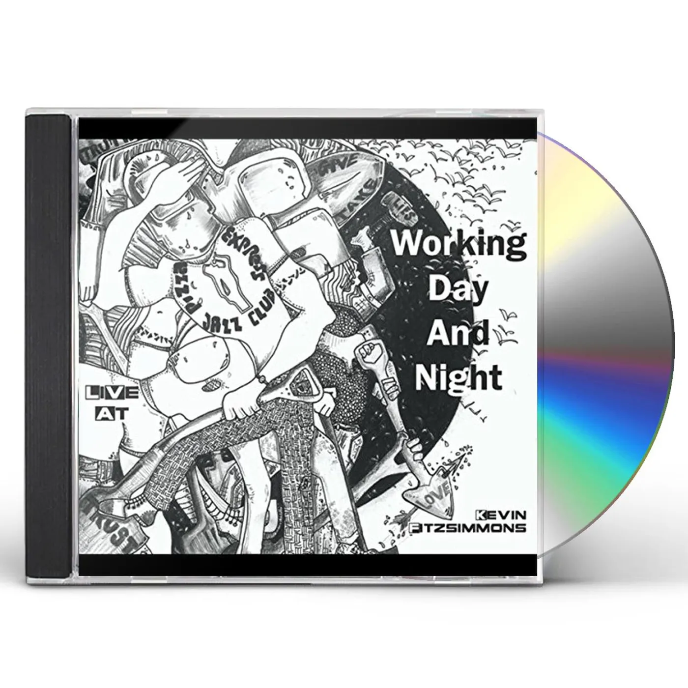 Kevin Fitzsimmons WORKING DAY & NIGHT: LIVE AT PIZZA EXPRESS JAZZ CD