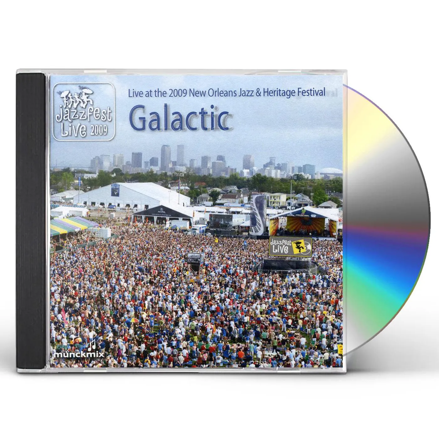 Galactic LIVE AT 2009 NEW ORLEANS JAZZ & HERITAGE FESTIVAL CD