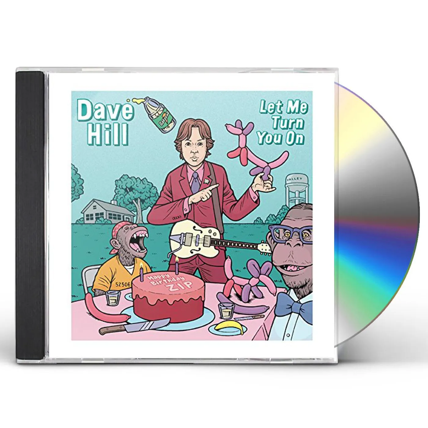Dave Hill LET ME TURN YOU ON CD