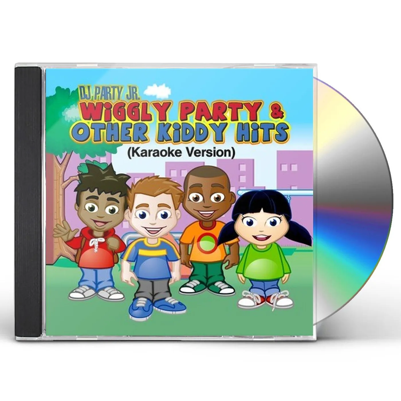 DJ Party Jr. WIGGLY PARTY & OTHER KIDDY HITS (KARAOKE VERSION) CD