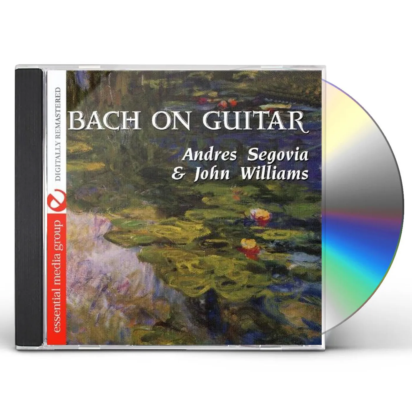 Andres Segovia BACH ON GUITAR CD