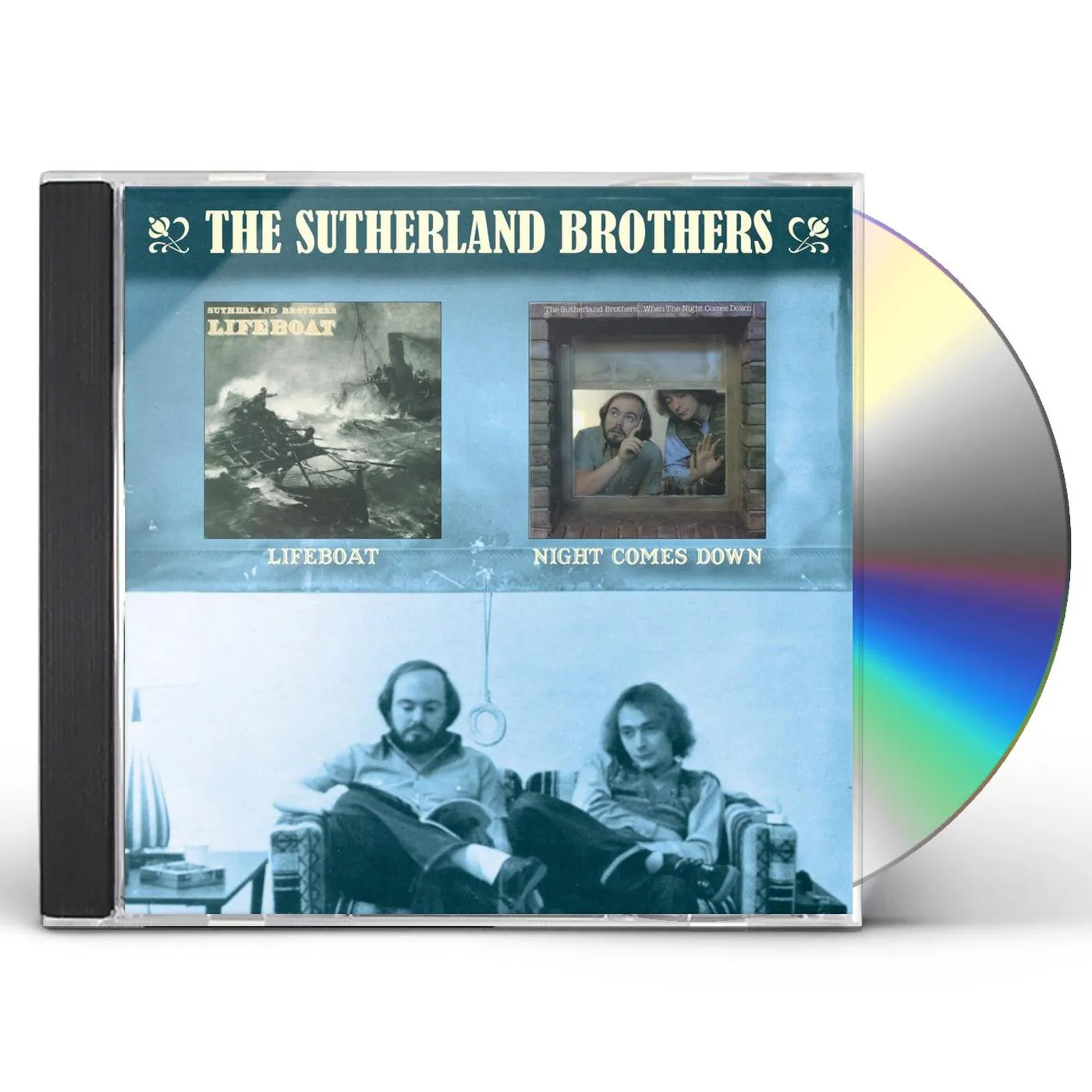 The Sutherland Brothers LIFEBOAT / NIGHT COMES DOWN CD