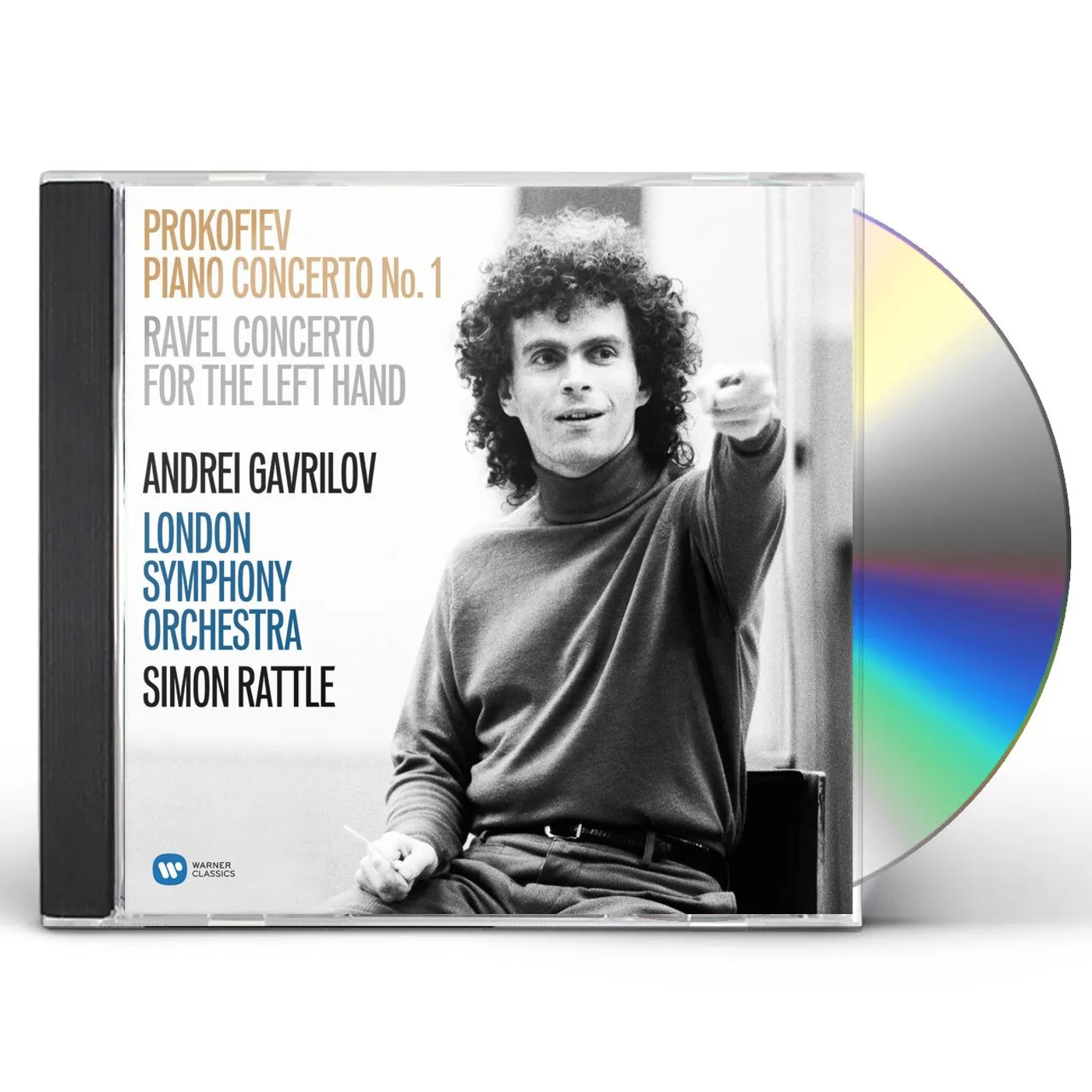 Andrei Gavrilov PROKOFIEV: PIANO CTO NO. 1 - RAVEL: CTO FOR LEFT HAND CD