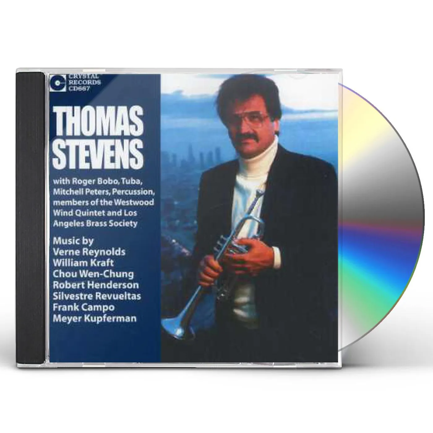 Thomas Stevens WORKS FOR TRUMPET CD