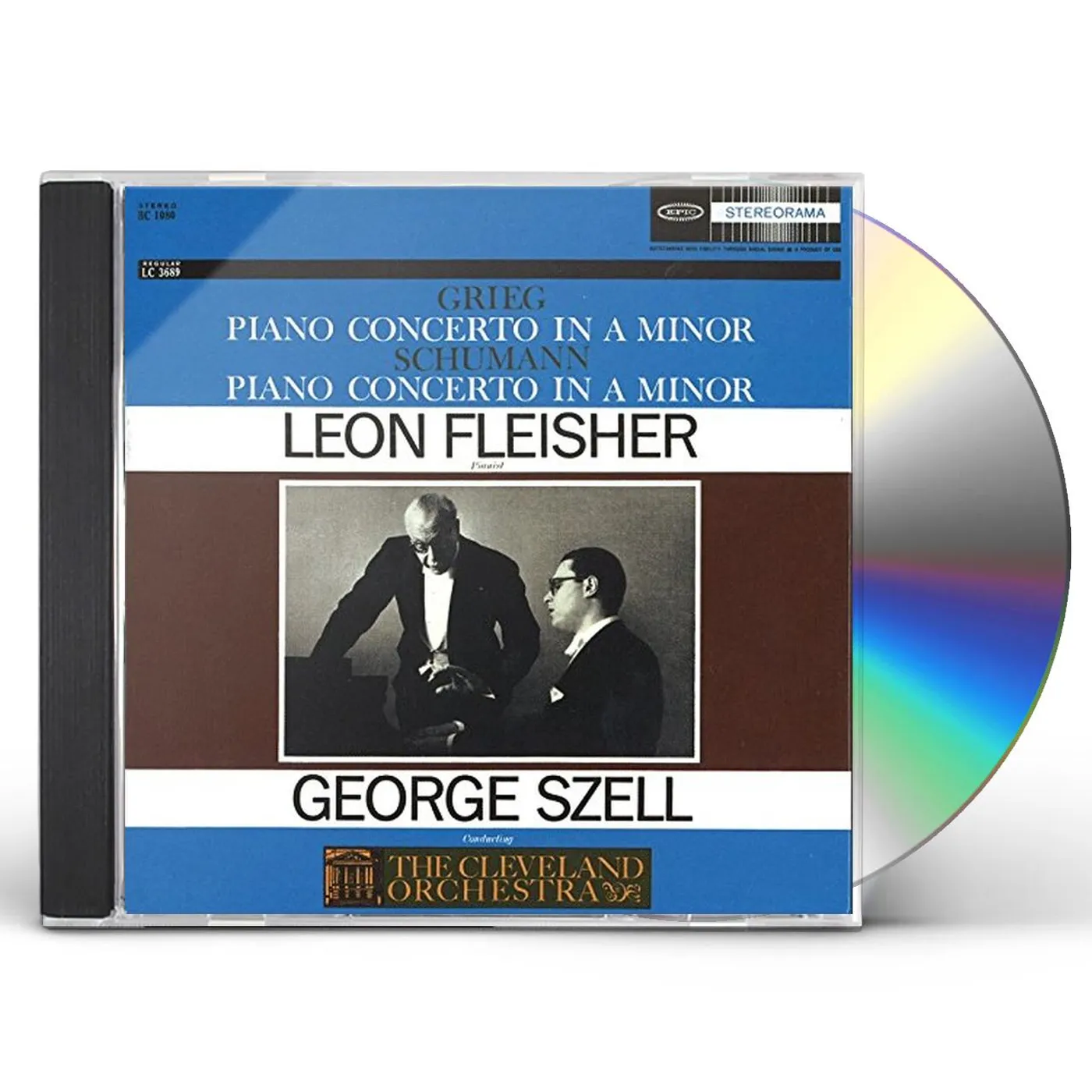 Leon Fleisher GRIEG & SCHUMANN: PIANO CONCERTOS CD
