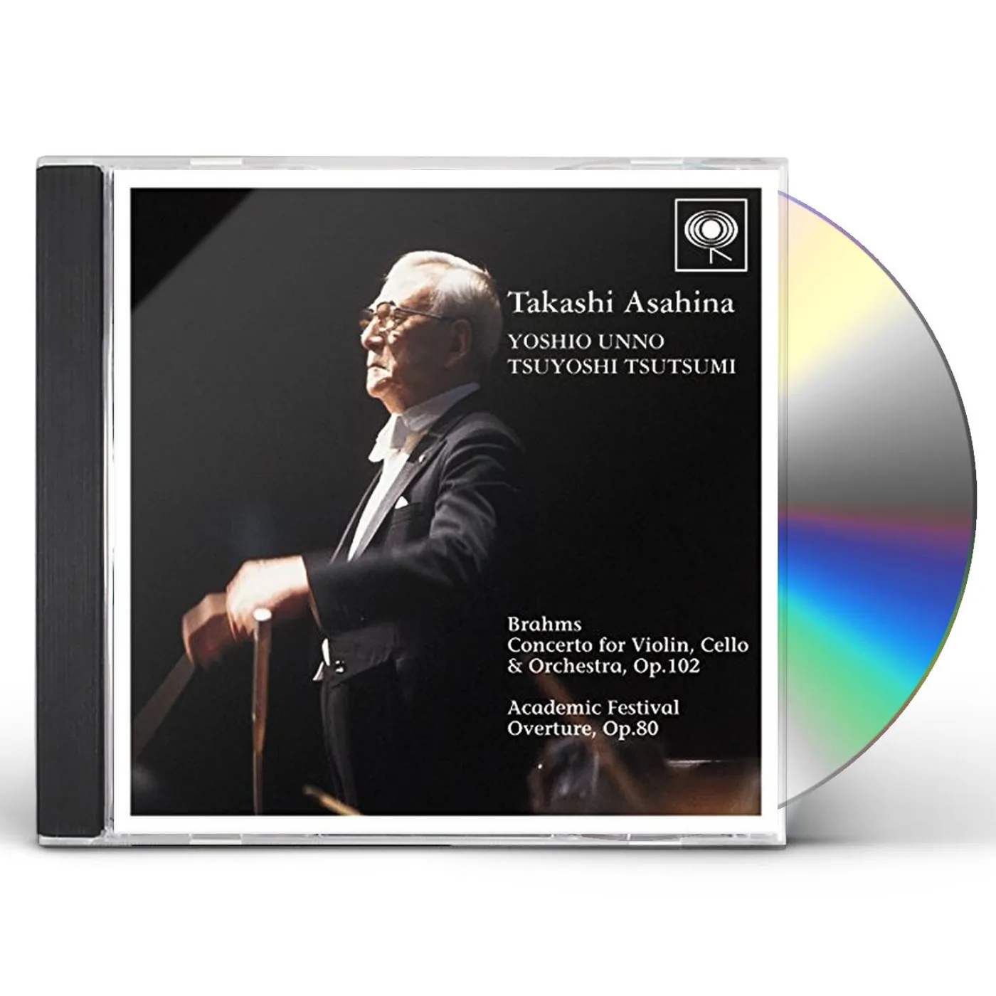 Takashi Asahina BRAHMS: DOUBLE CONCERTO & ACADESTIVAL OVERTURE (LIMITED) CD