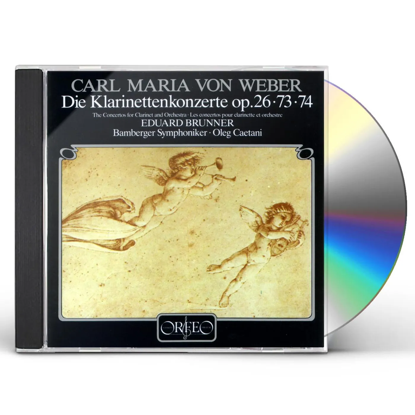 Weber CLARINET CONCERTOS CD