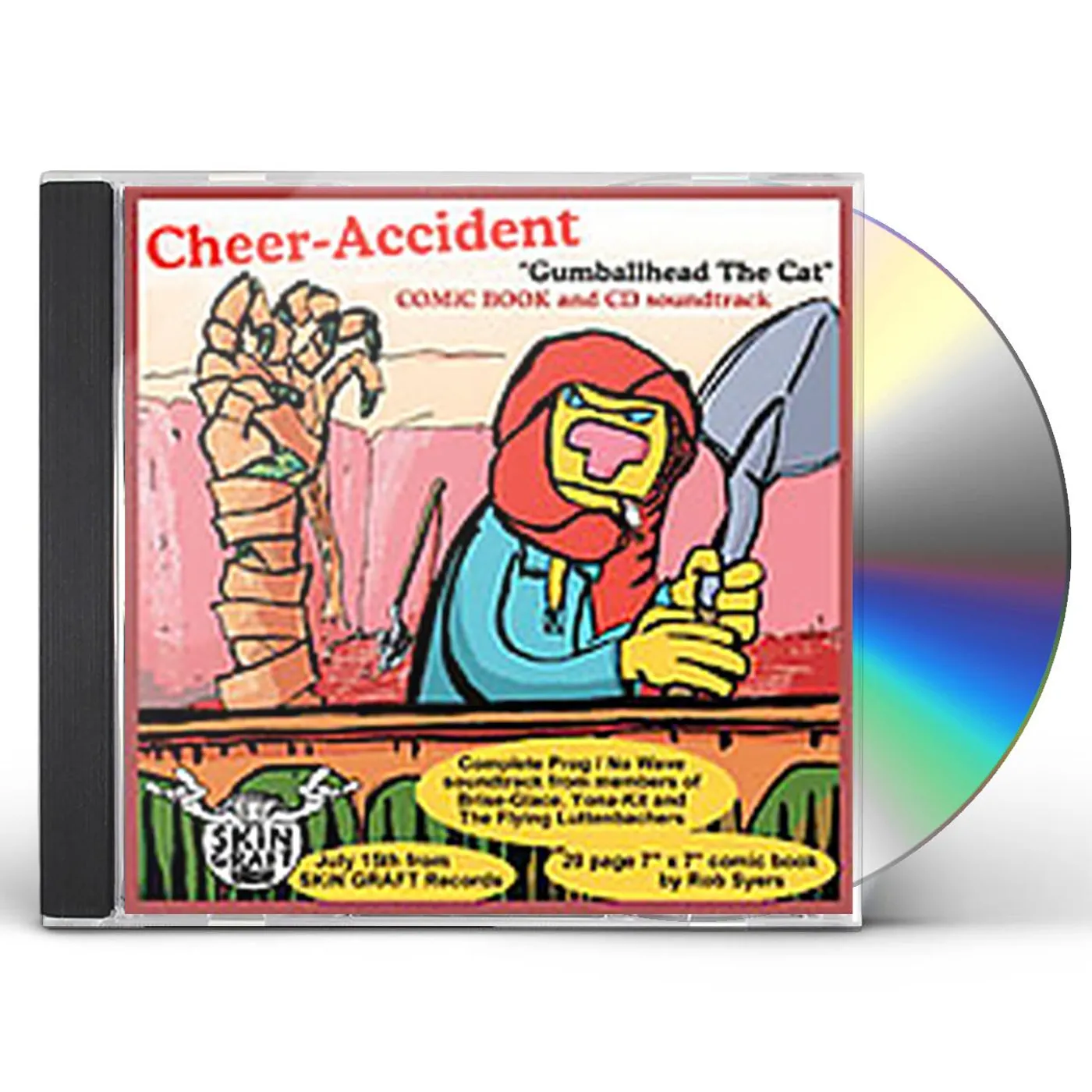 Cheer-Accident GUMBALLHEAD THE CAT CD