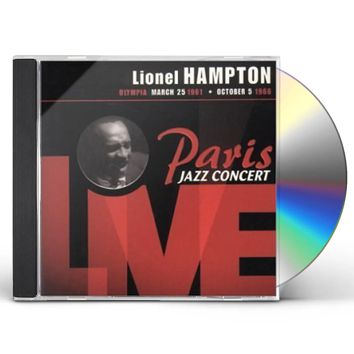 Lionel Hampton PARIS JAZZ CONCERT LIVE CD
