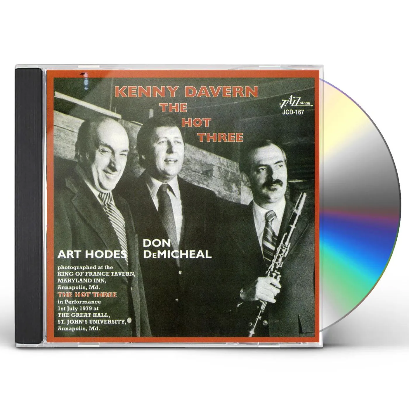 Kenny Davern HOT THREE CD