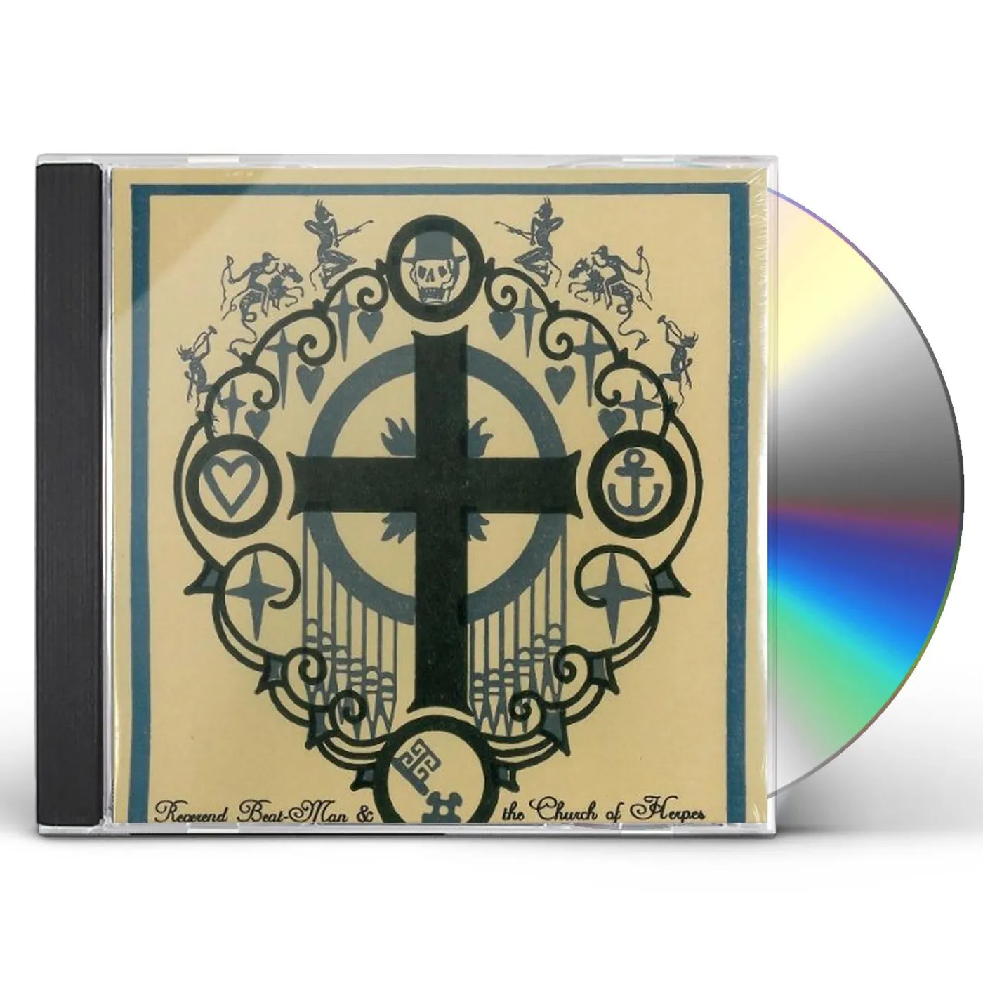 REVEREND BEAT-MAN / CHURCH OF HERP YOUR FAVORITE POSITION IS ON YOUR KNEES CD