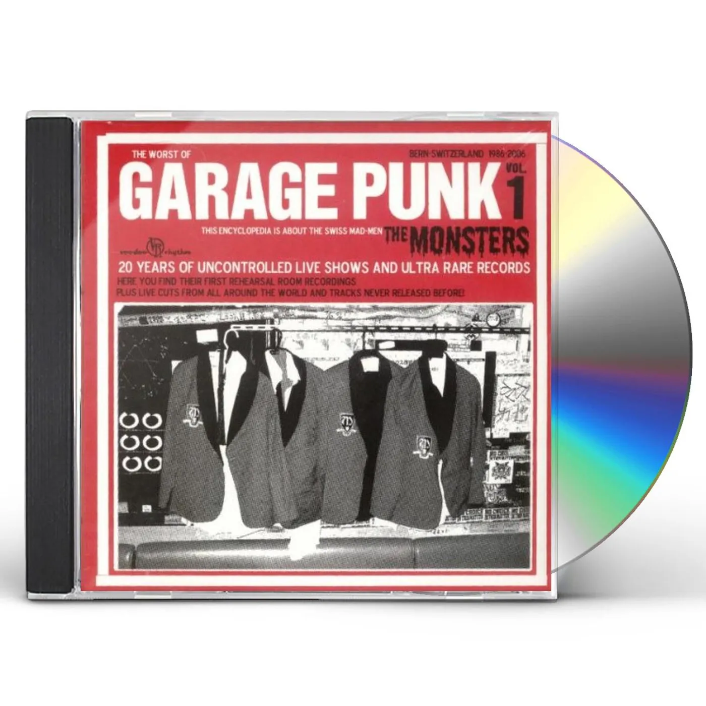 The Monsters GARAGE PUNK FROM BERN 86-06 CD