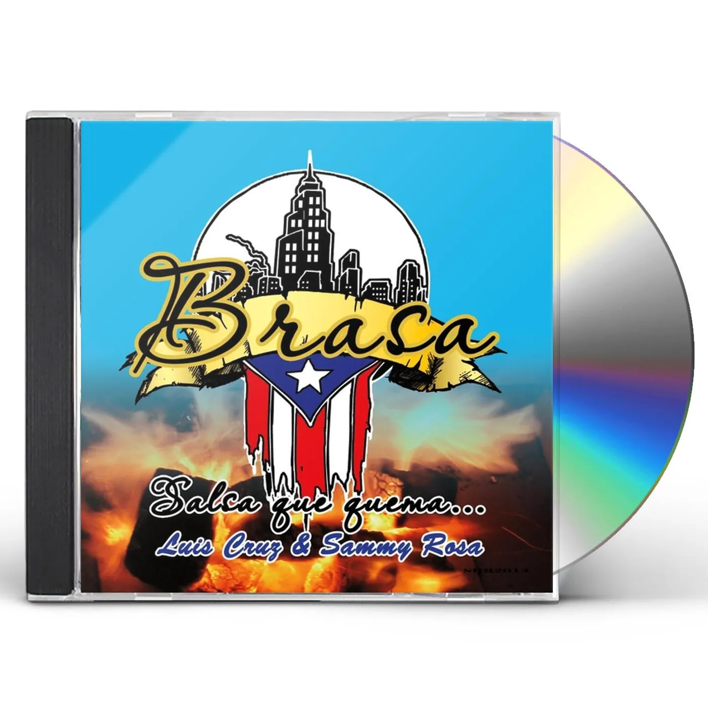 Luis Cruz BRASA: SALSA QUE QUEMA CD