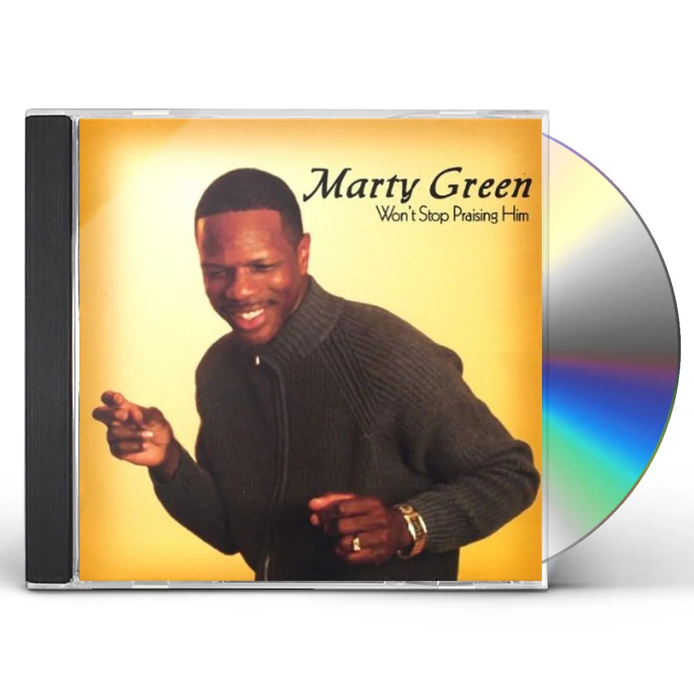 Marty Green WONT STOP PRAISING HIM CD