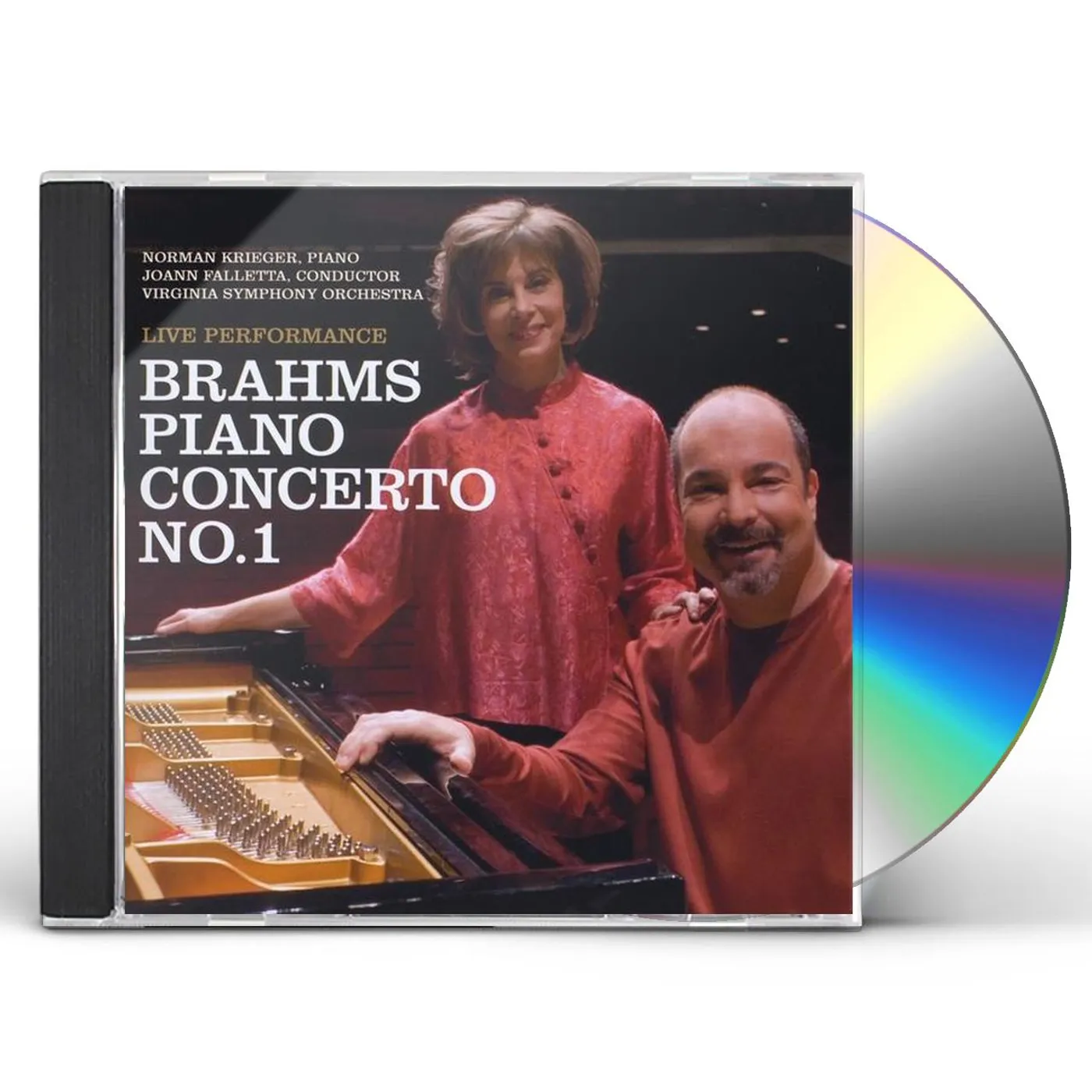 Norman Krieger BRAHMS PIANO CONCERTO NO. 1 CD