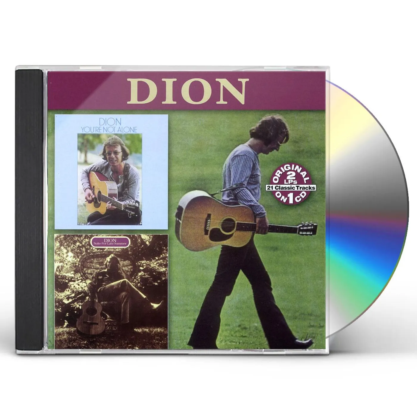 Dion YOU'RE NOT ALONE / SUITE FOR LATE SUMMER CD