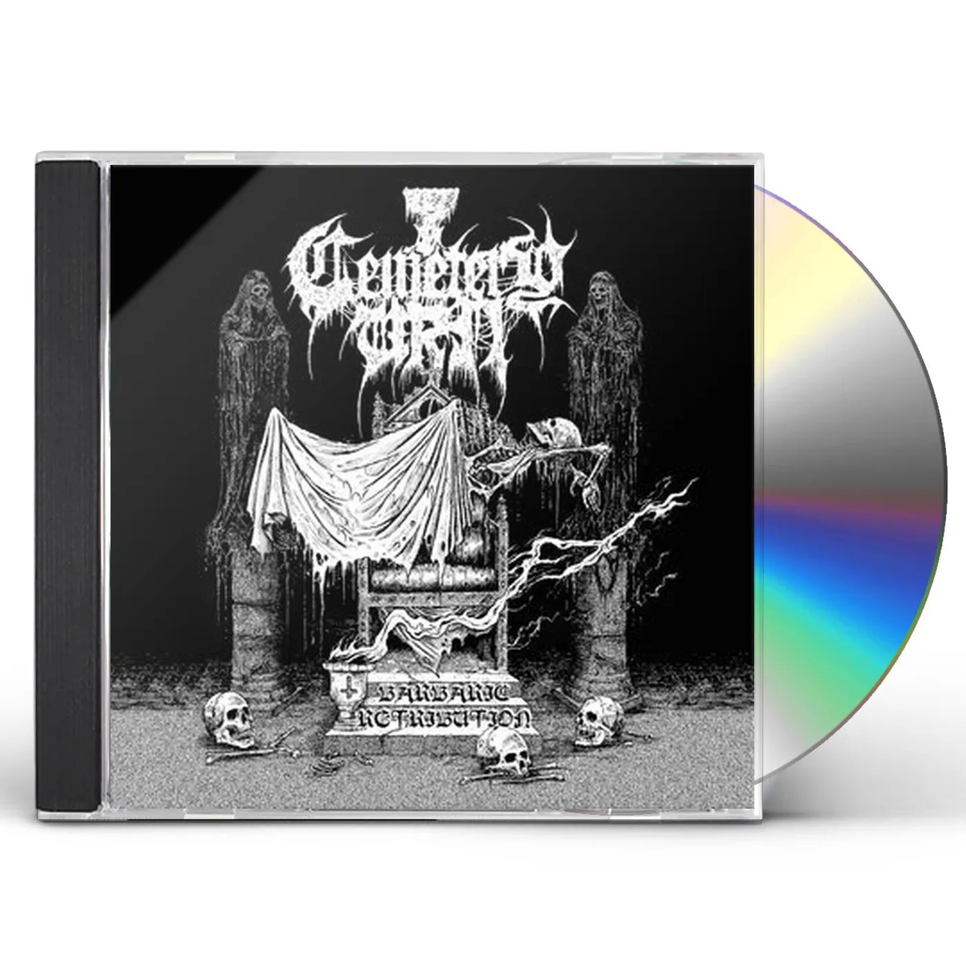 Cemetery Urn BARBARIC RETRIBUTION CD