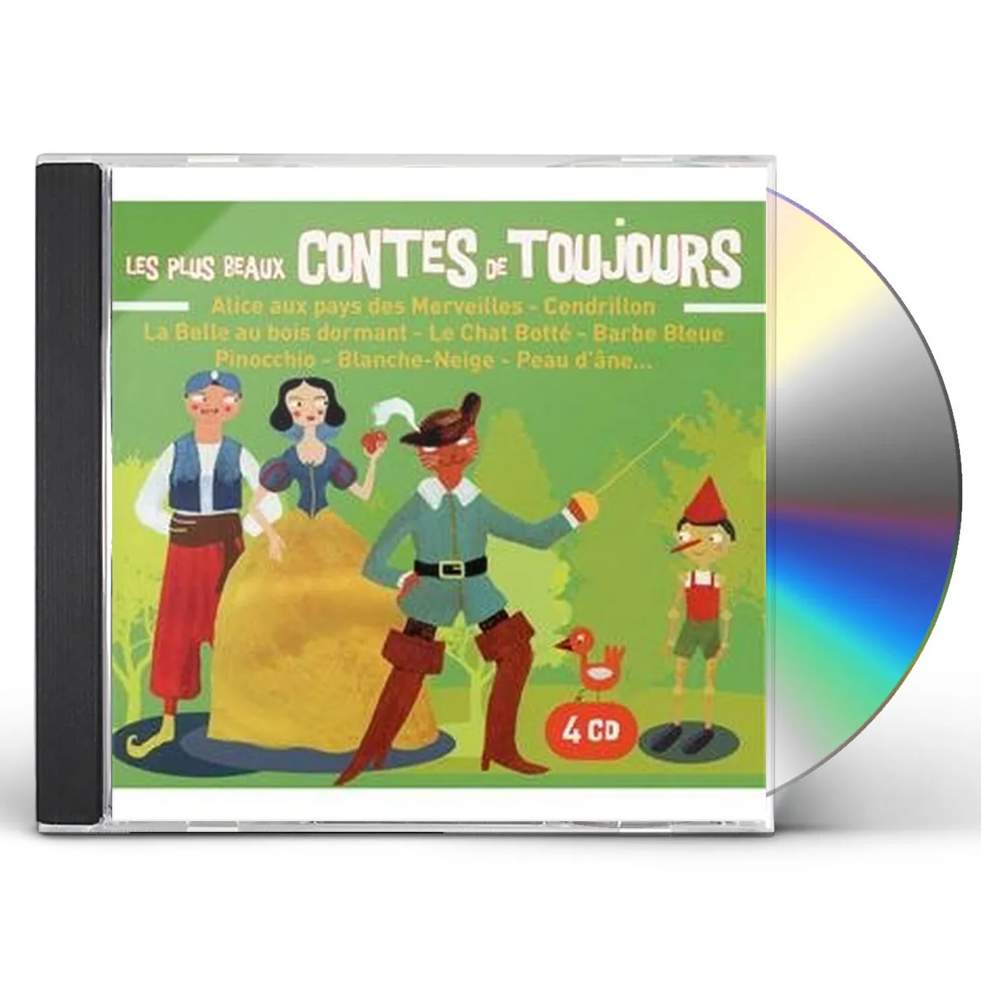 Julos Beaucarne LES PLUS BEAUX CONTES DE TOUJOURS CD