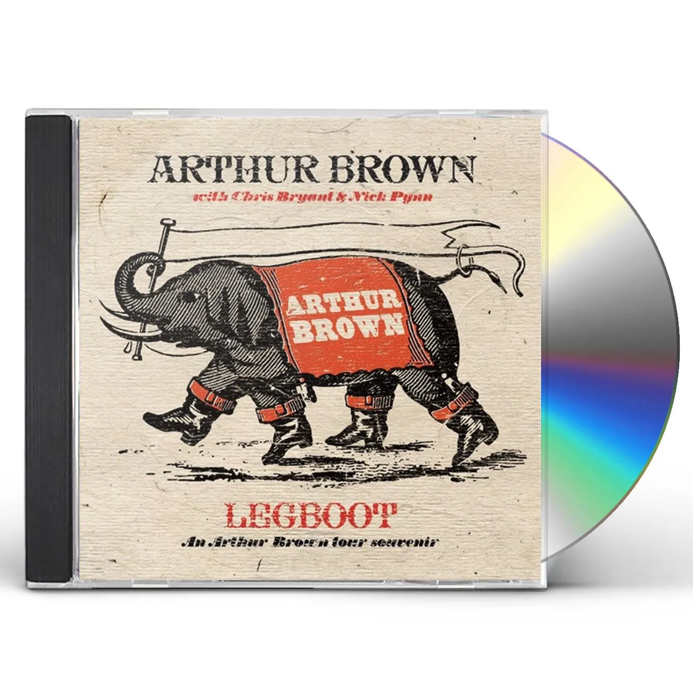 Arthur Brown LEGBOOT ALBUM CD