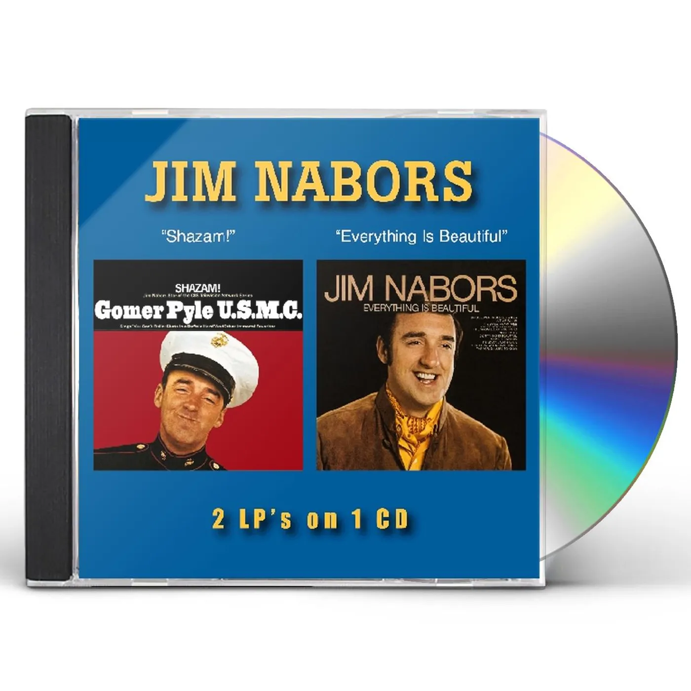 Jim Nabors SHAZAM / EVERYTHING IS BEAUTIFUL CD