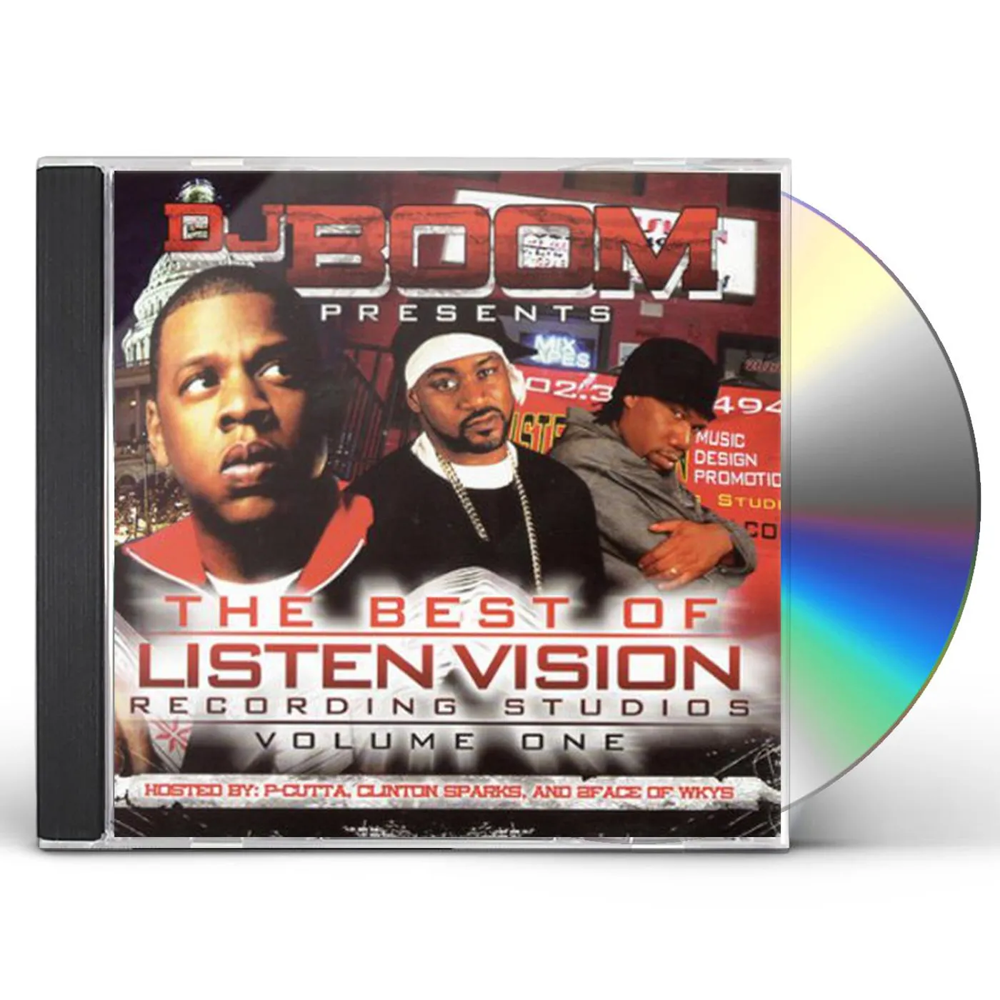 DJ Boom BEST OF LISTEN VISION RECORDING 1 CD
