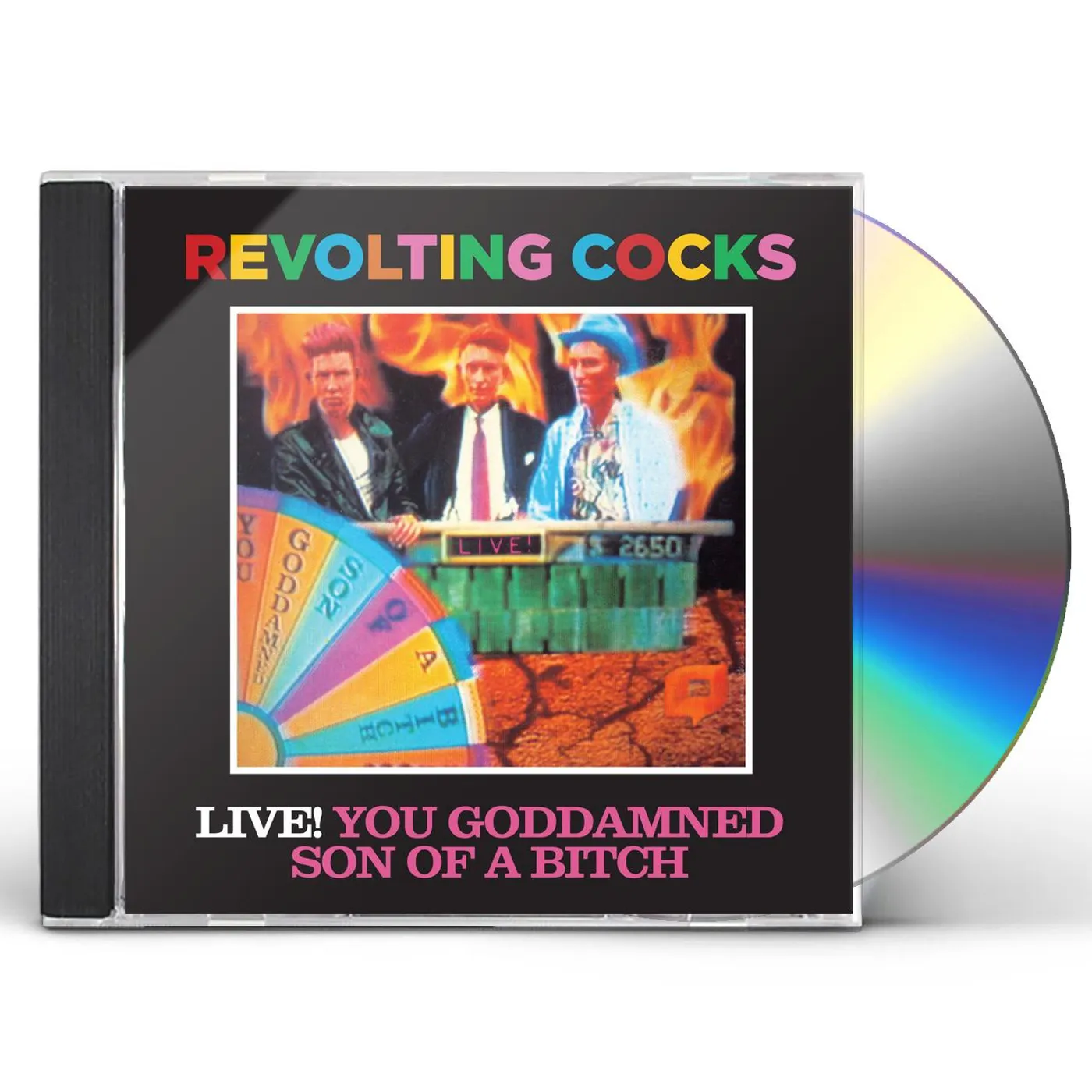 Revolting Cocks LIVE YOU GODDAMNED SON OF A BITCH CD