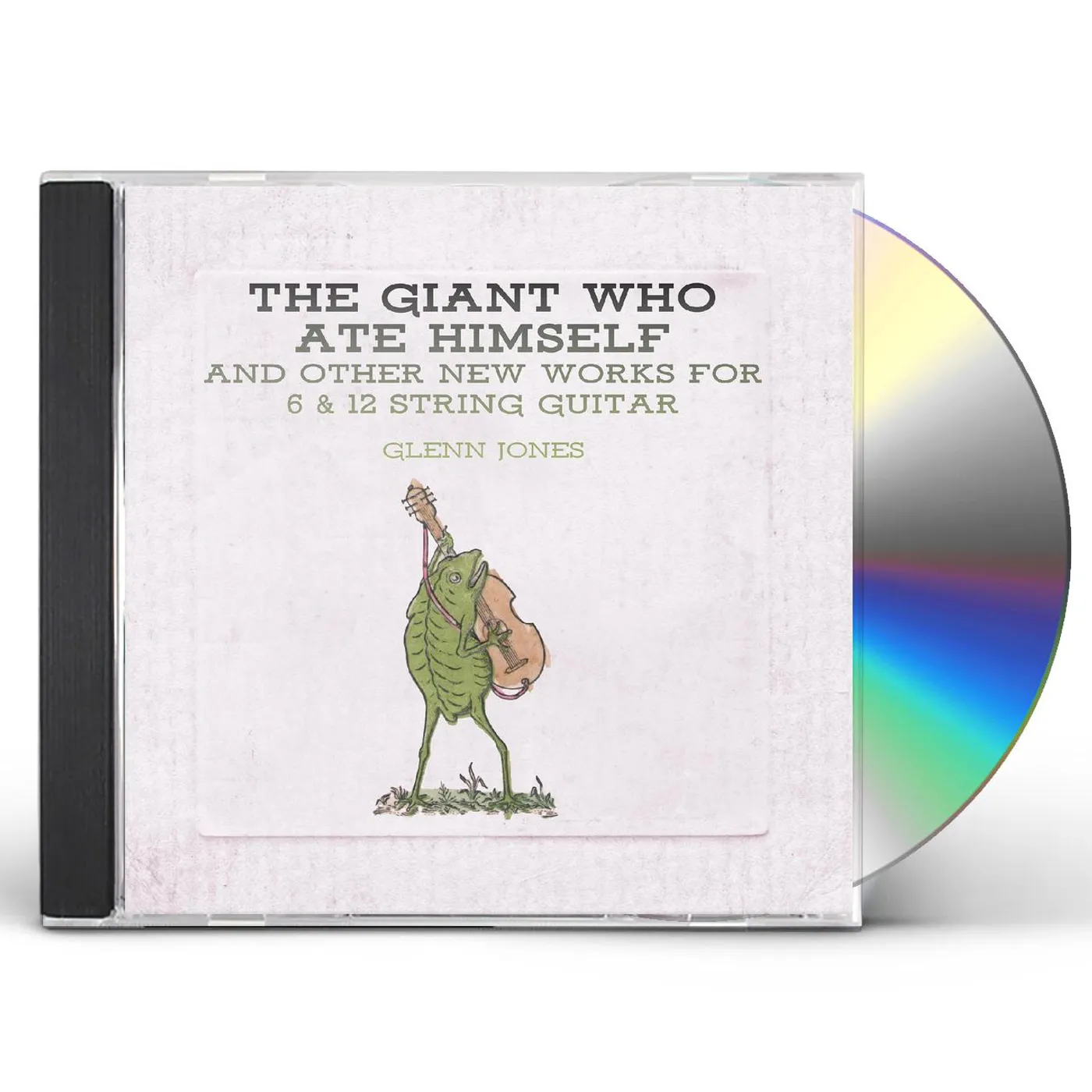 Glenn Jones GIANT WHO ATE HIMSELF AND OTHER NEW WORKS FOR 6 & 12 STRING GUITAR (MINI LP JACKET) CD