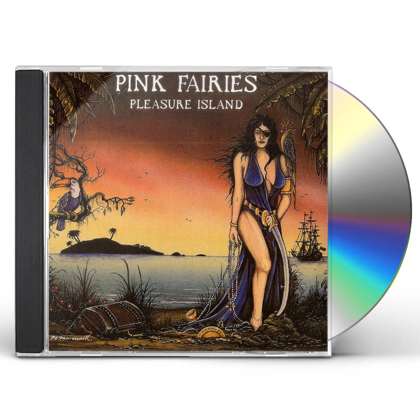 The Pink Fairies PLEASURE ISLAND CD