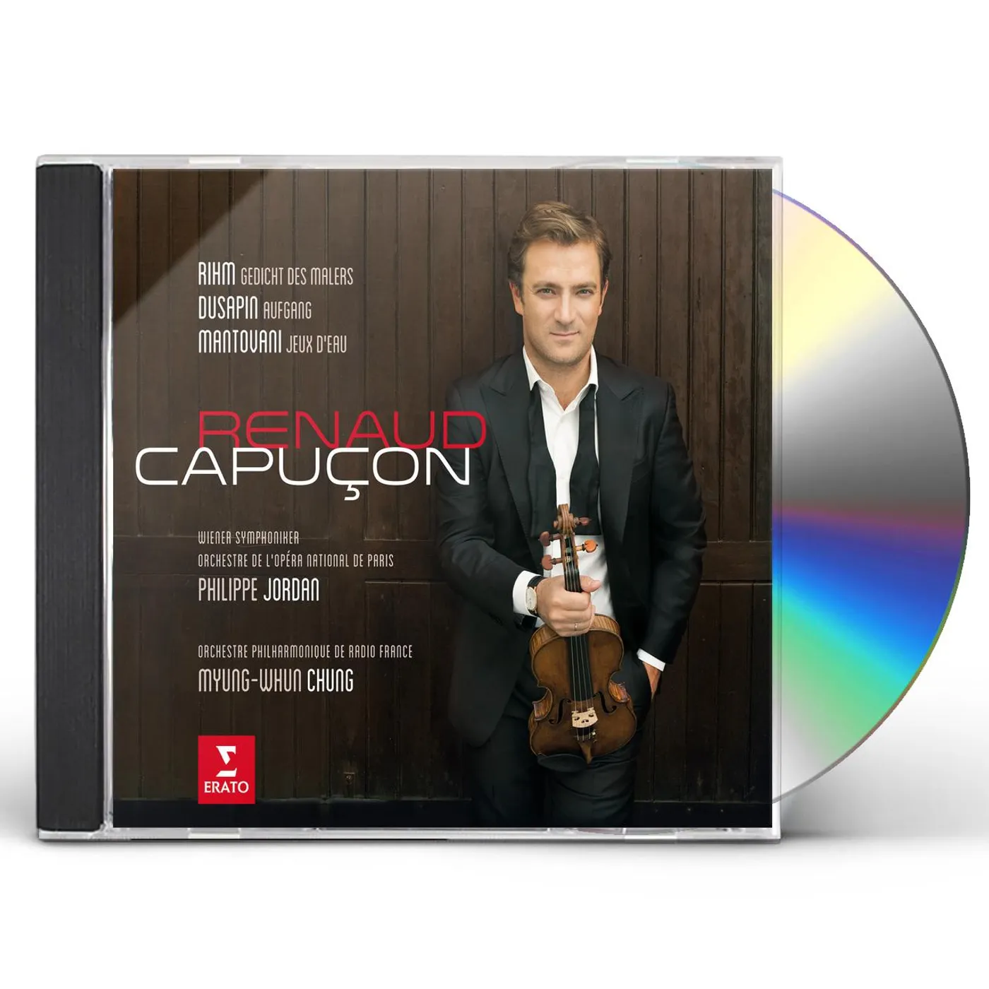 Renaud Capuçon RIHM / DUSAPIN / MANTOVANI: THREE MODERN CONCERTOS CD
