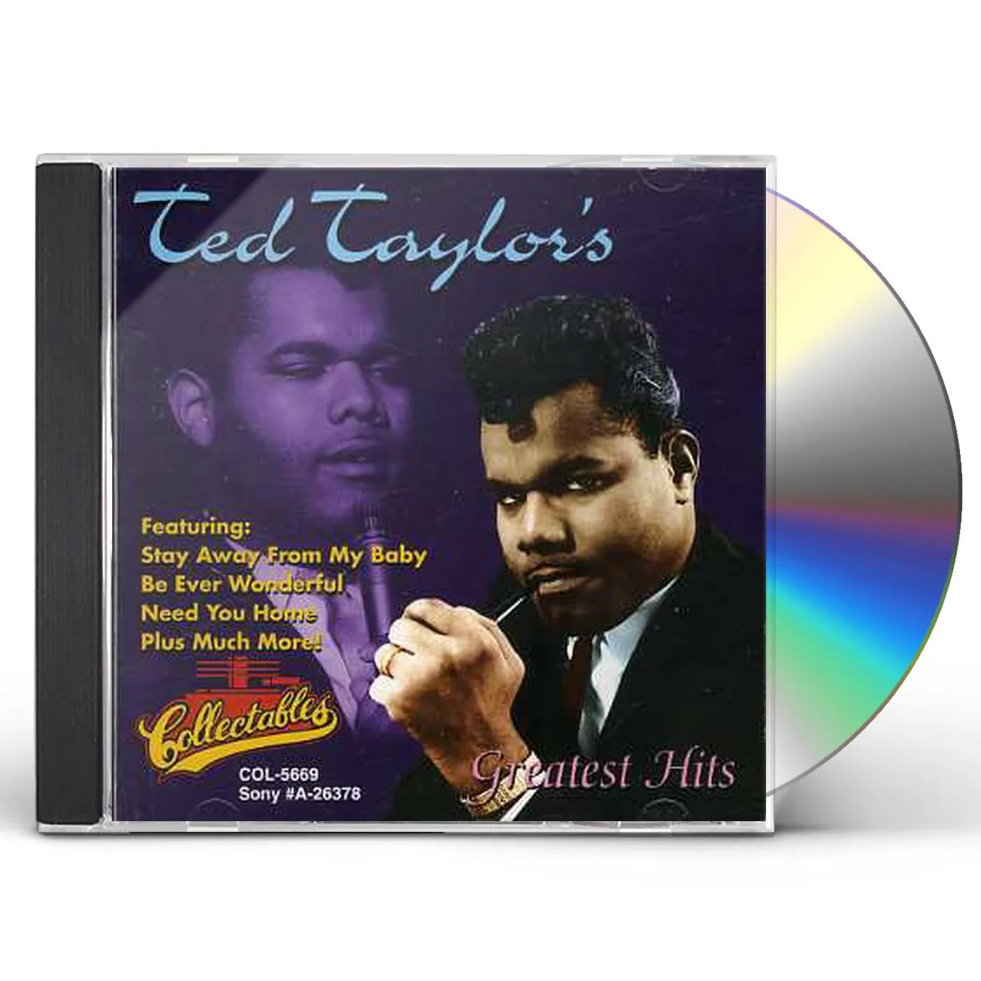 Ted Taylor GREATEST HITS CD