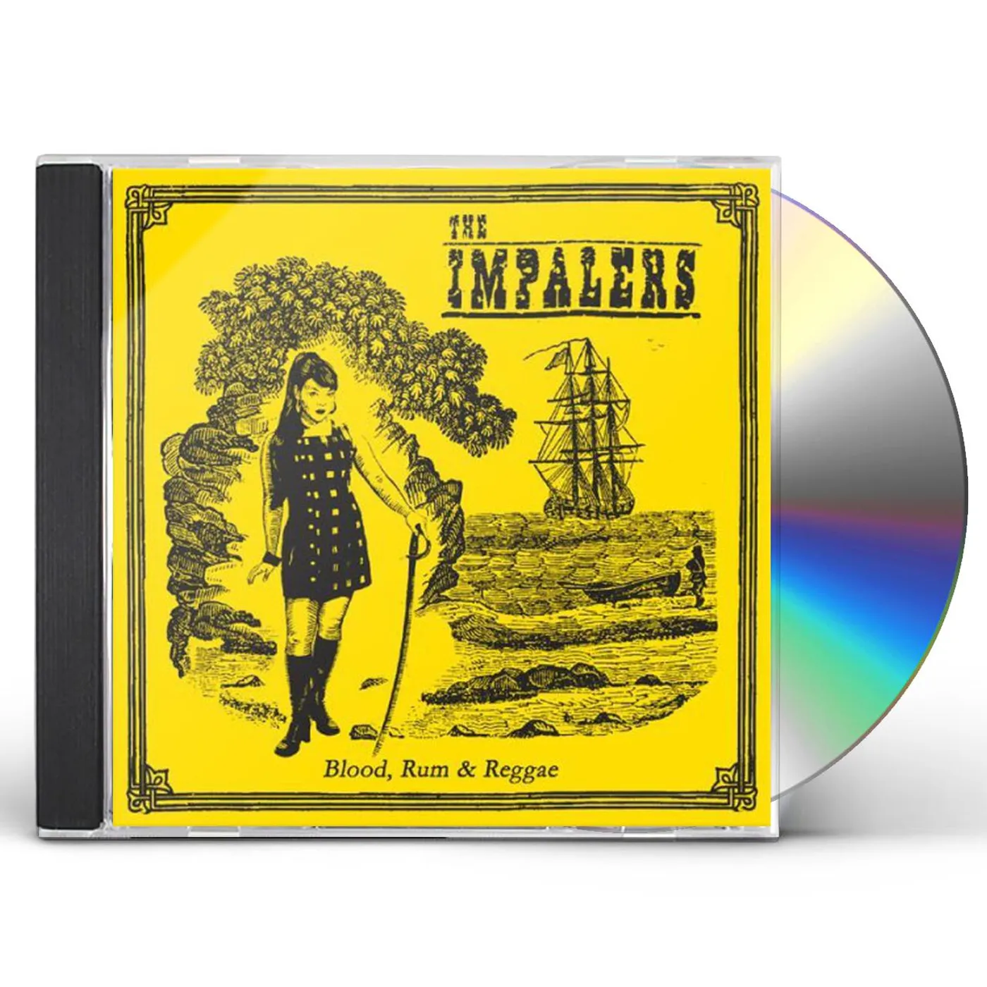 The Impalers ‎– Blood, Rum & Reggae CD The Impalers – Blood, Rum & Reggae – CD (Album), 2008
