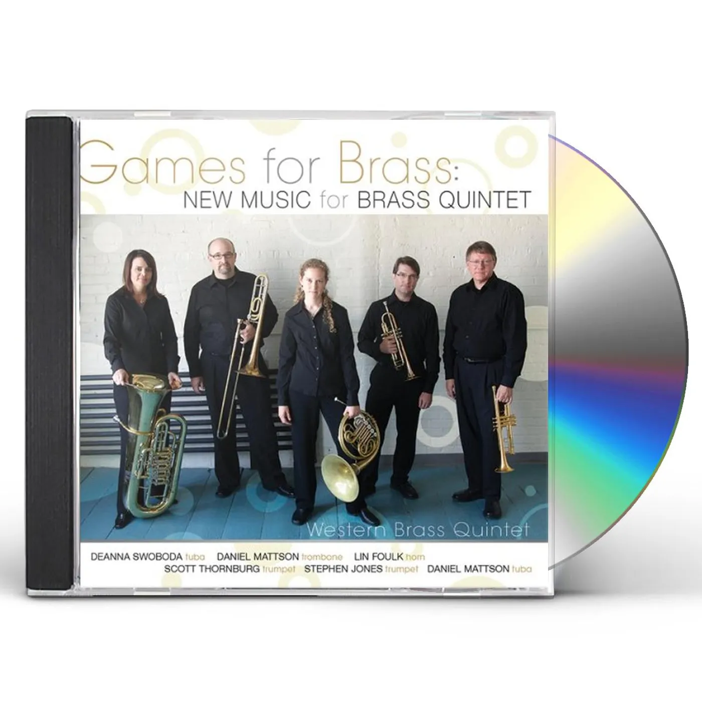 Western GAMES FOR BRASS: NEW MUSIC FOR BRASS QUINTET CD