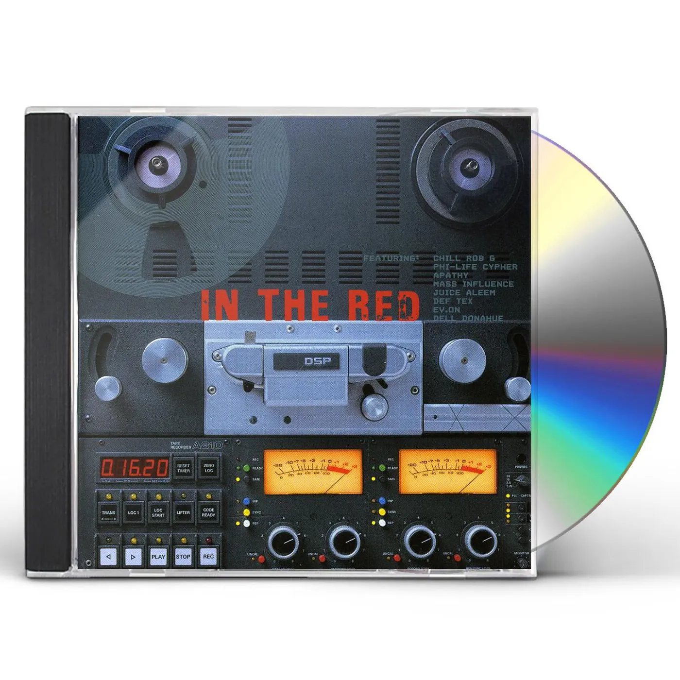 Dsp IN THE RED CD