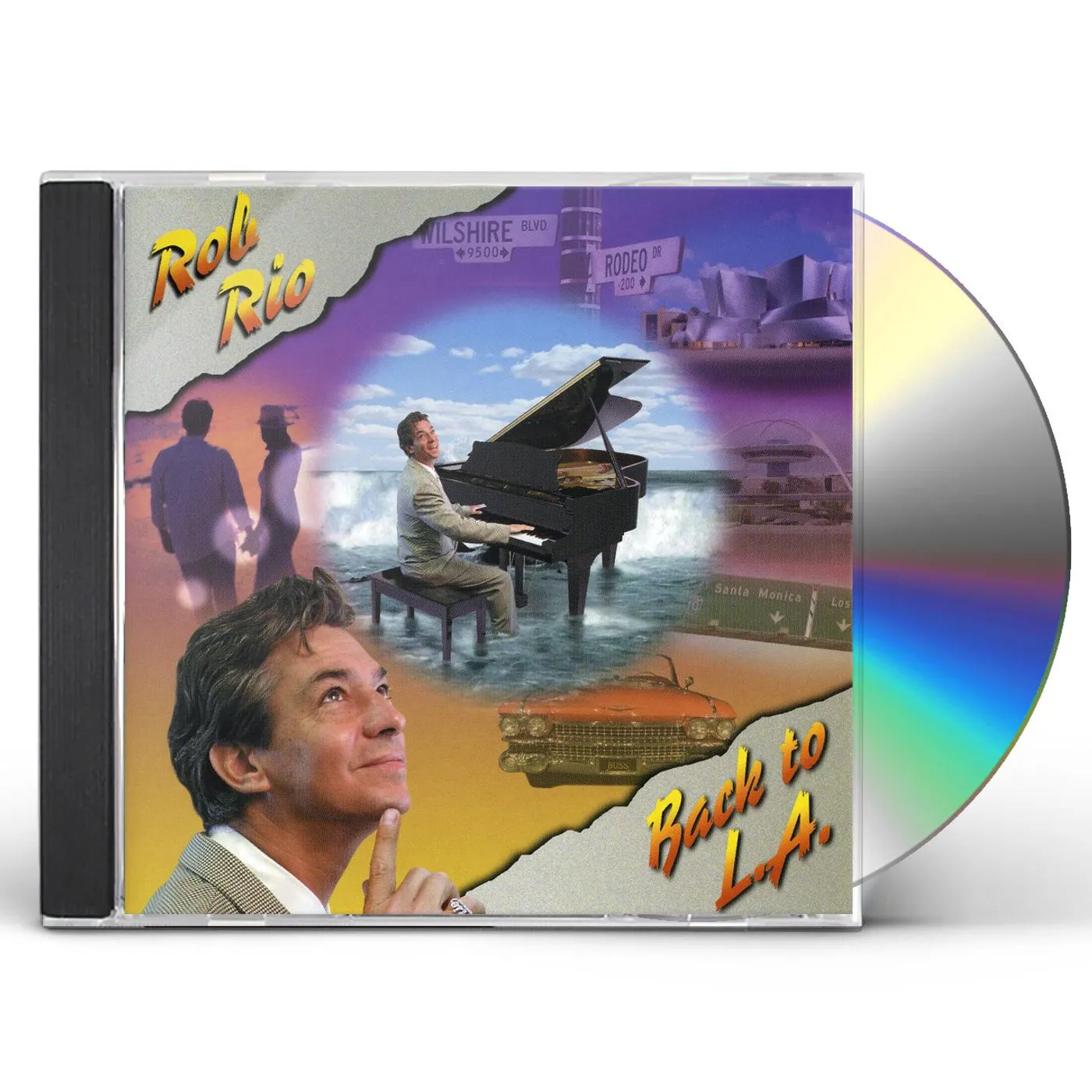 Rob Rio BACK TO L.A. CD