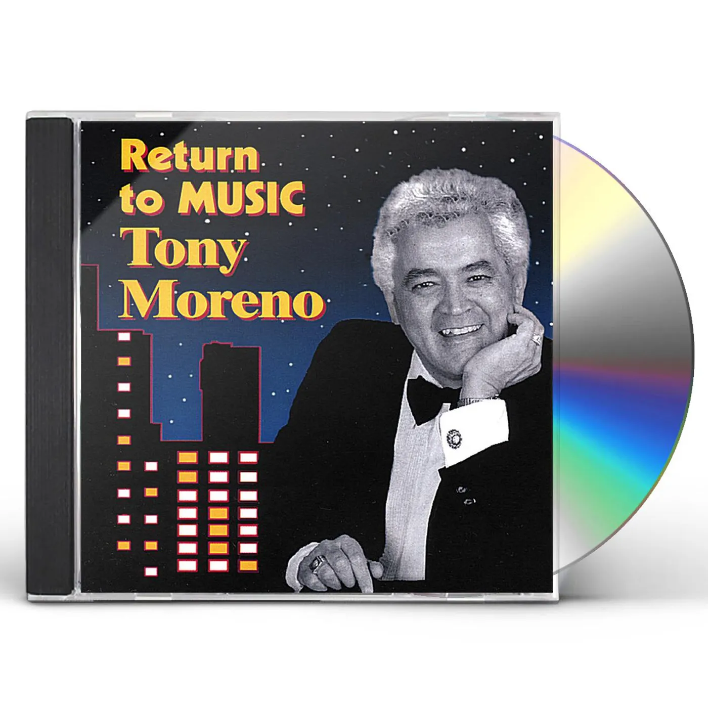 Tony Moreno I RETURN TO MUSIC CD
