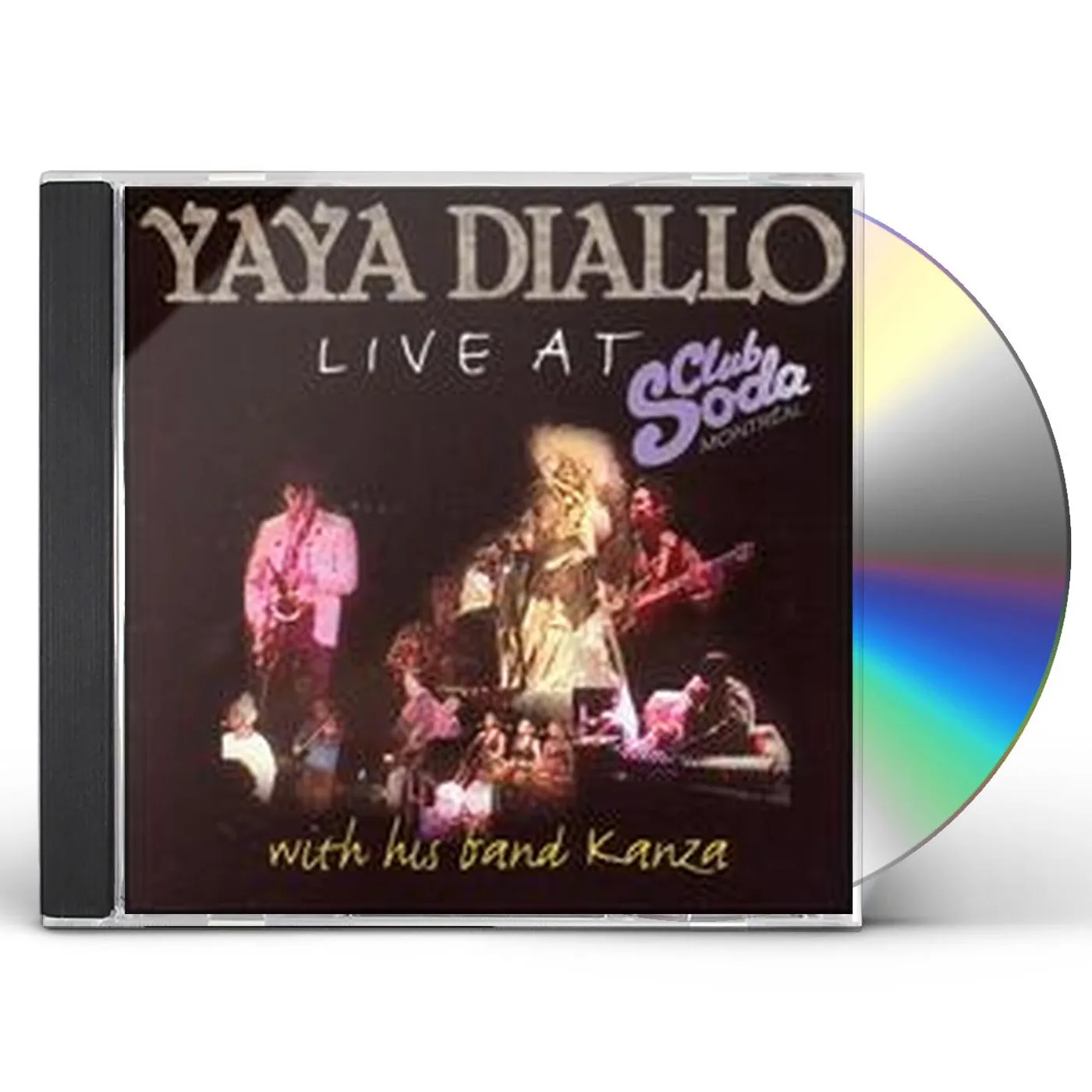 Yaya Diallo LIVE AT CLUB SODA CD