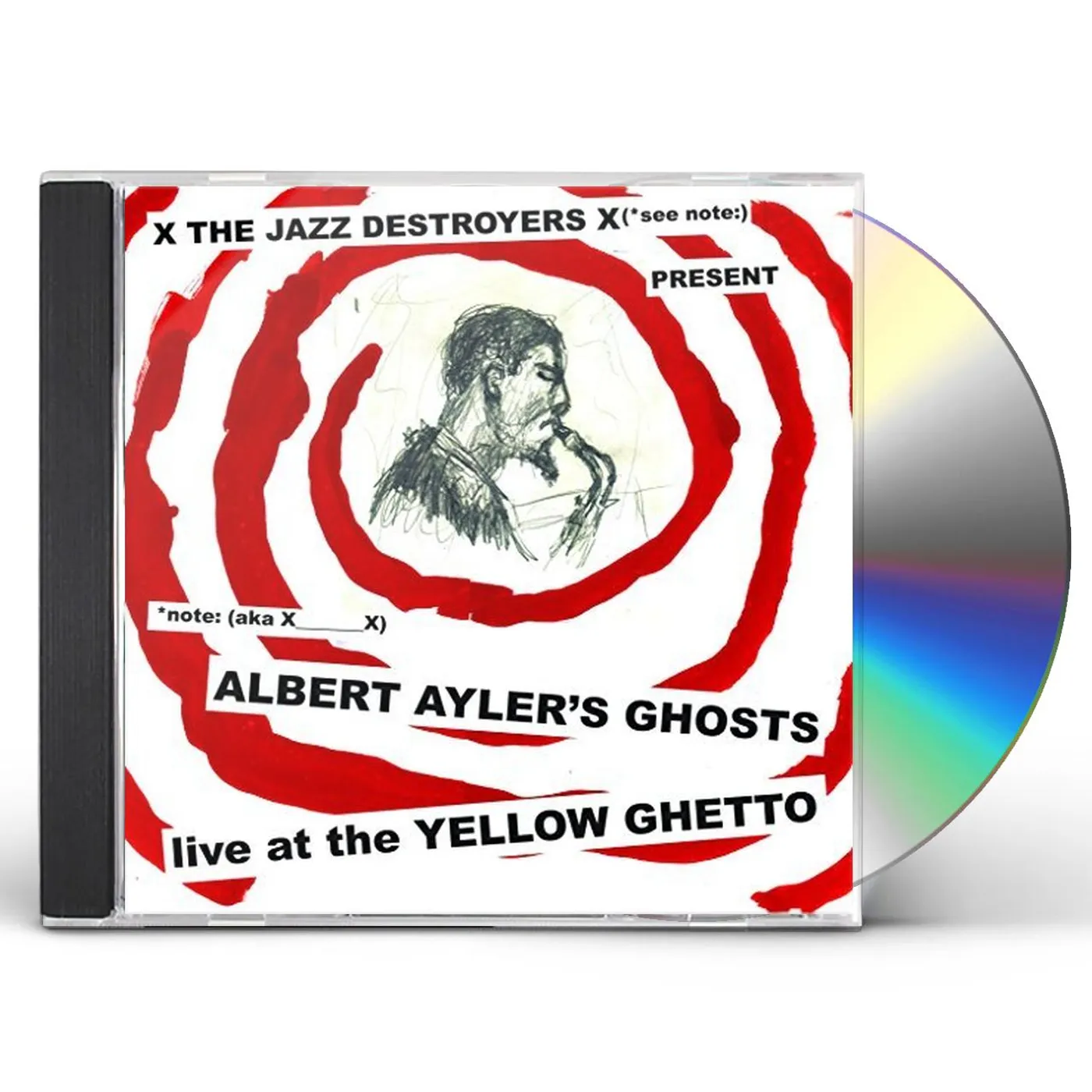 ALBERT AYLER'S GHOSTS LIVE AT THE YELLOW GHETTO CD