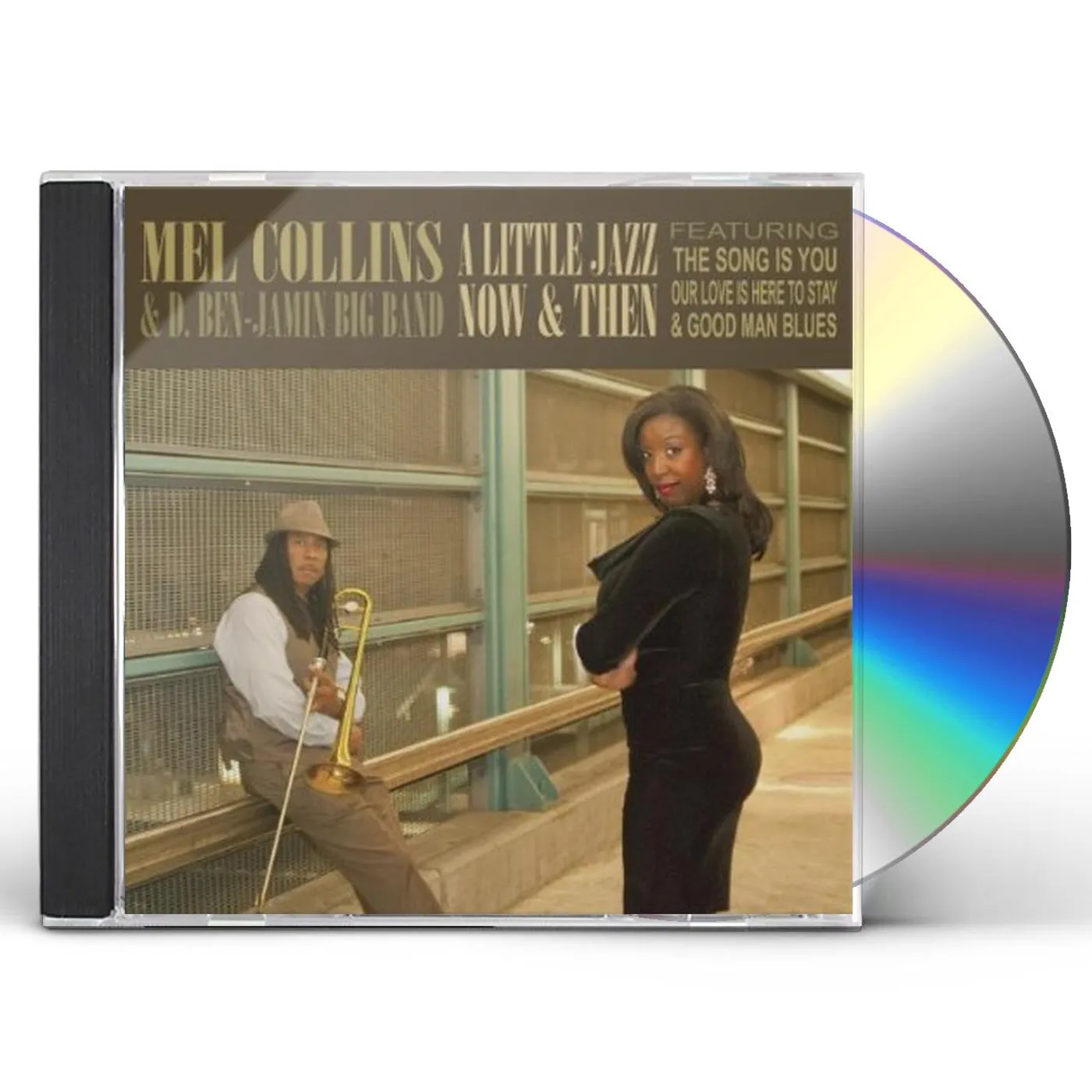Mel Collins A LITTLE JAZZ NOW & THEN CD