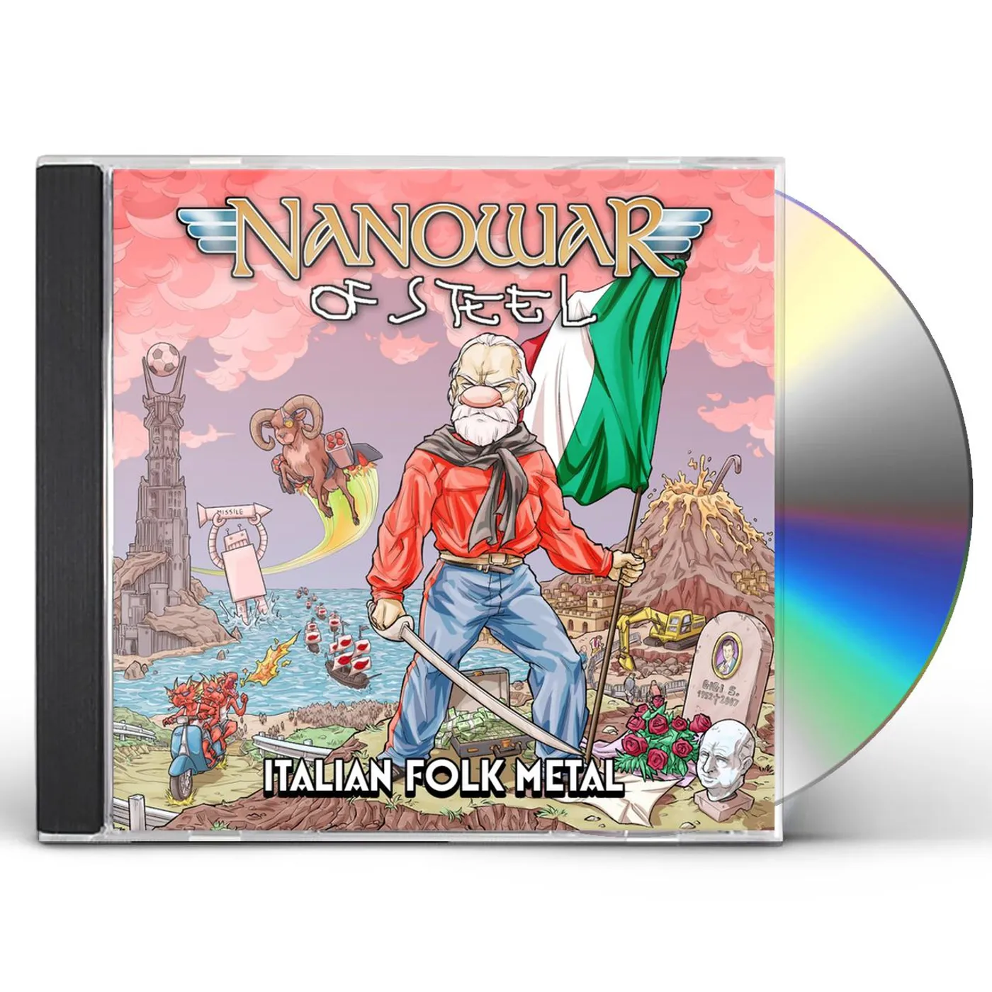 NanowaR of Steel ITALIAN FOLK METAL CD