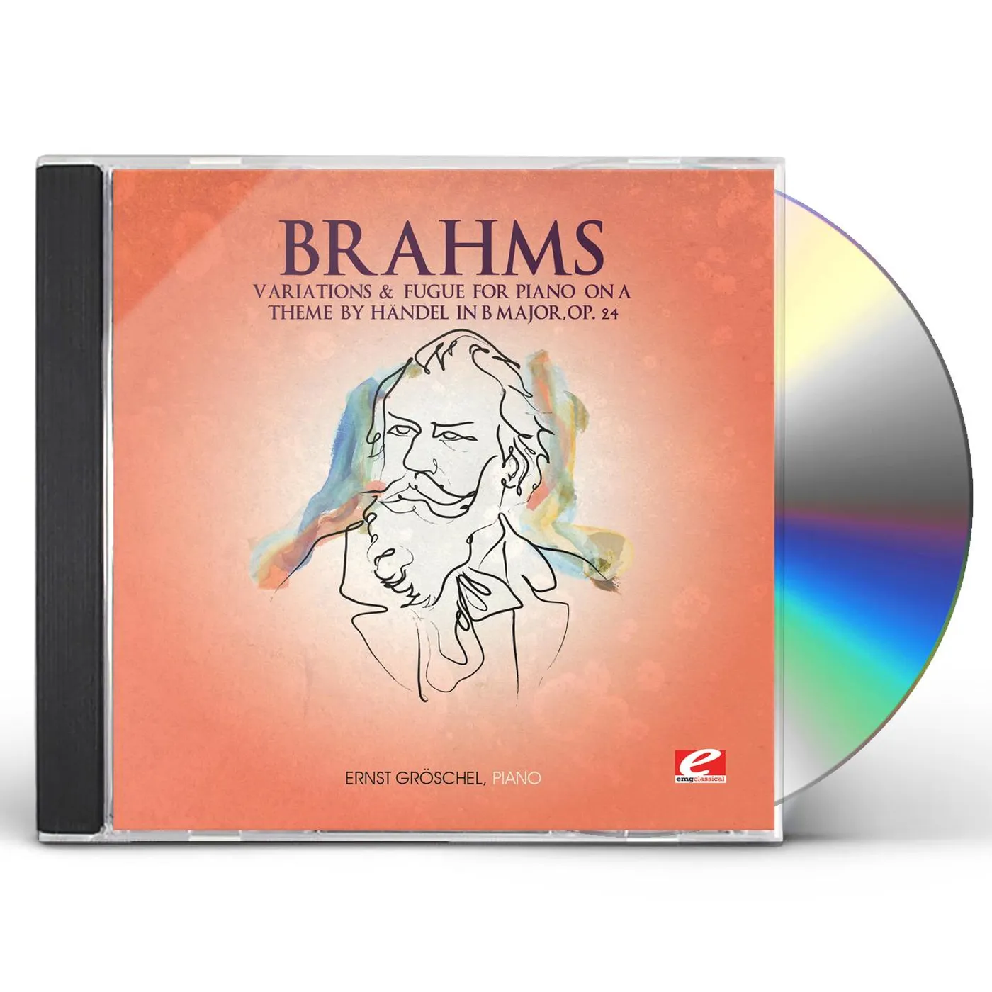 Johannes Brahms VARIATIONS AND FUGUE FOR PIANO CD