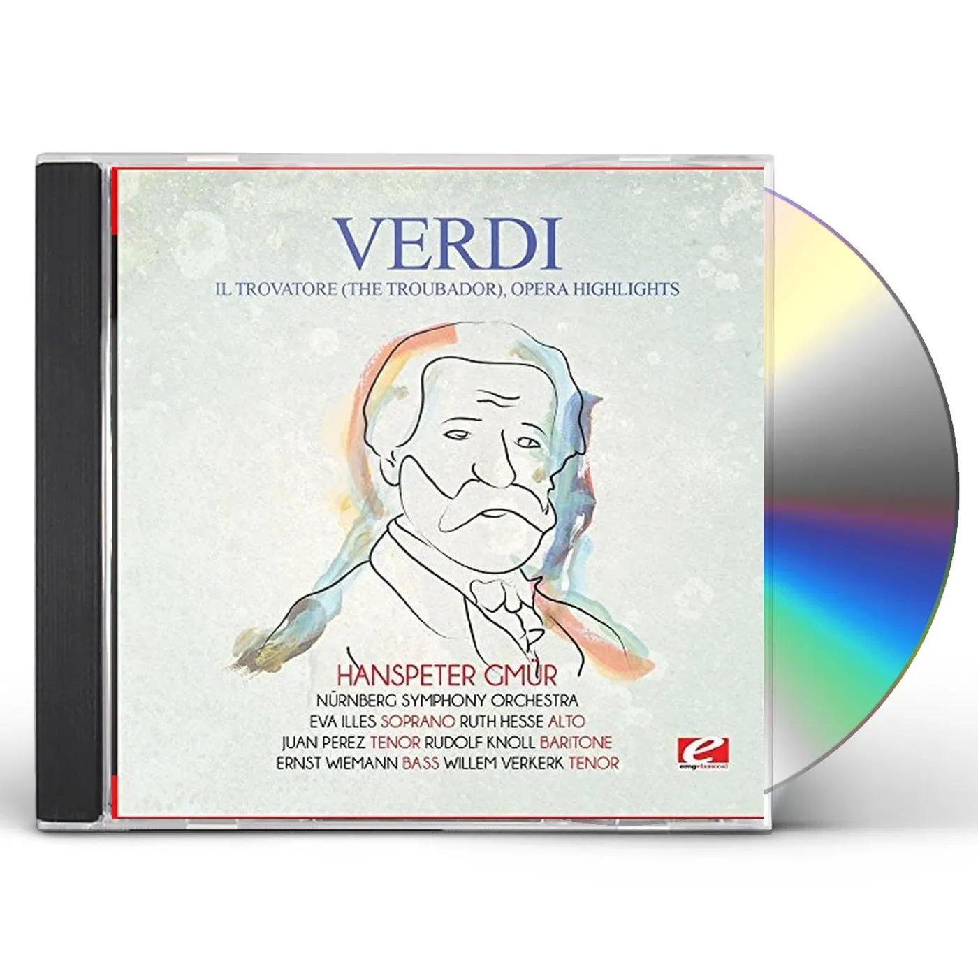 Verdi IL TROVATORE (THE TROUBADOR) OPERA HIGHLIGHTS CD