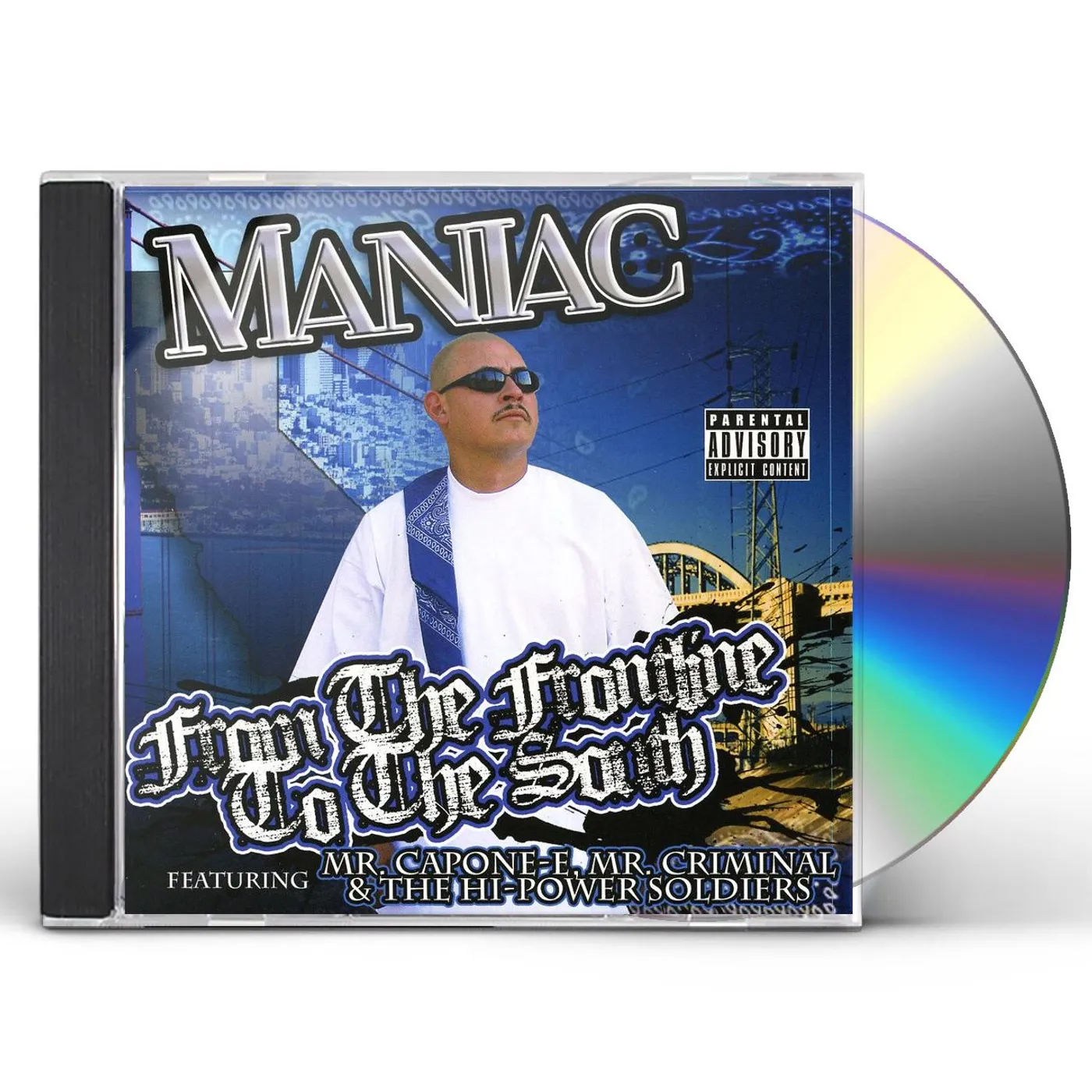 Maniac FROM THE FRONTLINE TO THE SOUTH CD