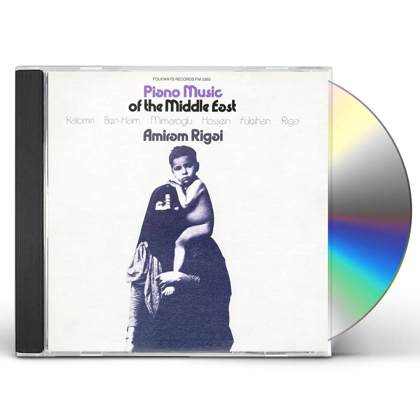 Amiram Rigai PIANO MUSIC OF THE MIDDLE EAST CD