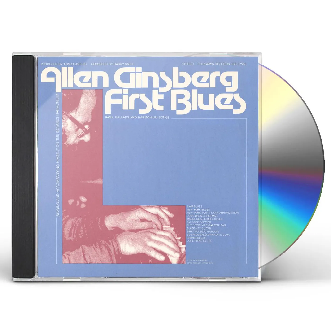Allen Ginsberg FIRST BLUES: RAGS BALLADS AND HARMONIUM SONGS CD