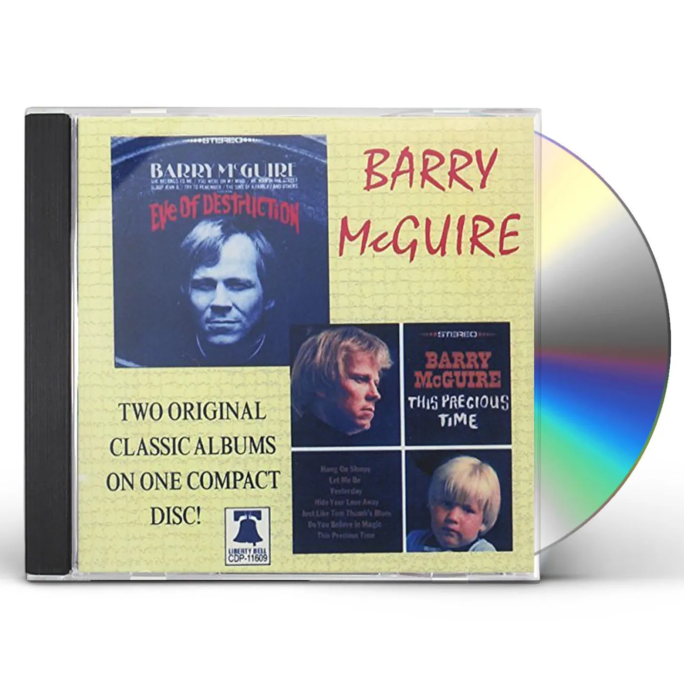 Barry McGuire EVE OF DESTRUCTION / THIS PRECIOUS TIME CD