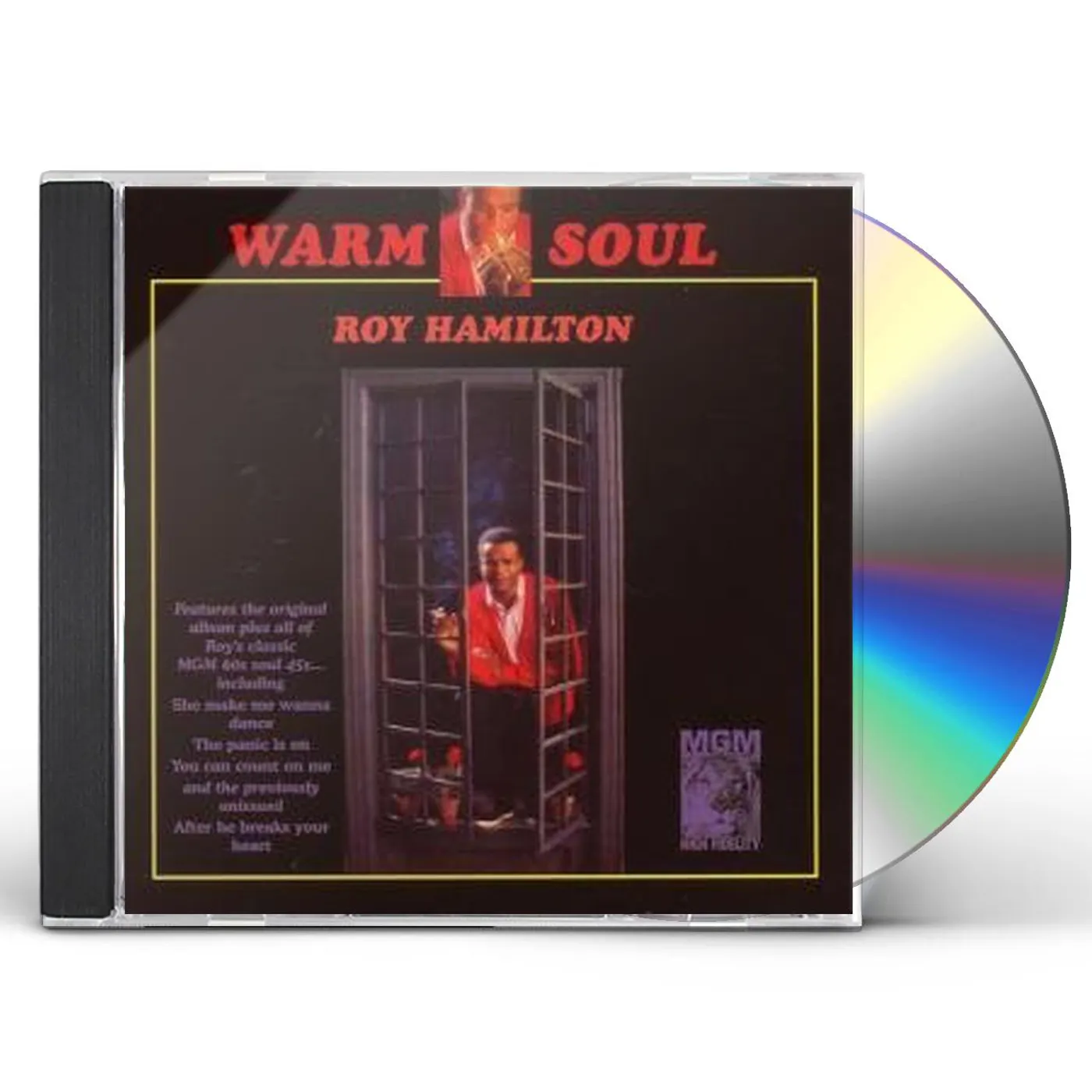 Roy Hamilton WARM SOUL PLUS CD