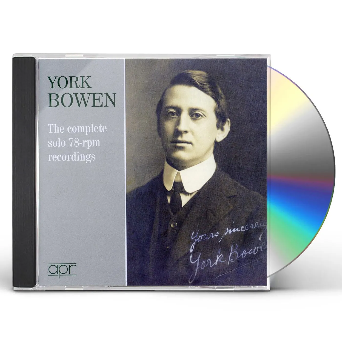 York Bowen COMPLETE SOLO 78-RPM RECORDINGS CD
