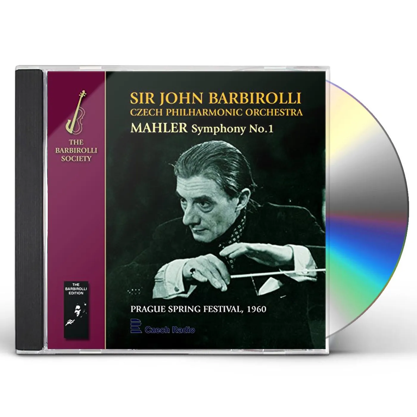Czech Philharmonic Orchestra MAHLER: SYMPHONY NO.1 BARBIROLLI CD