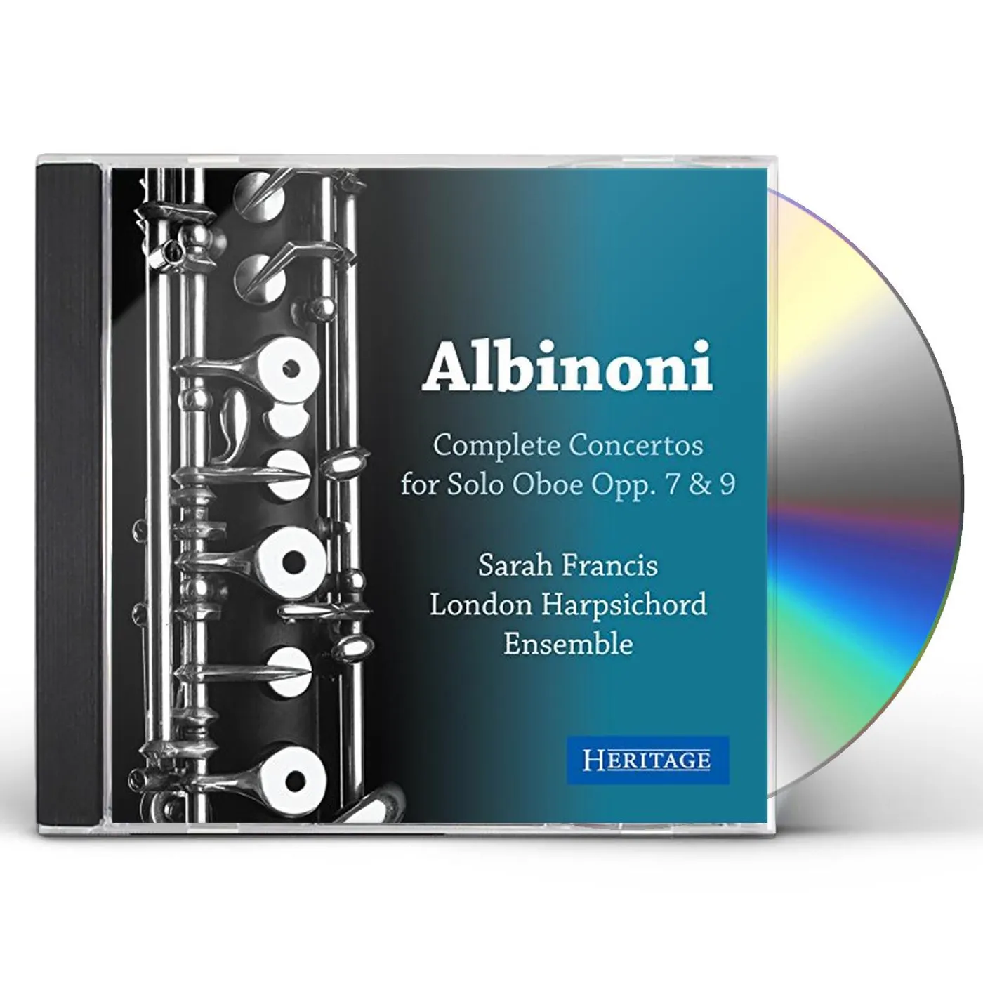 Sarah Francis ALBINONI: COMPLETE CONCERTOS FOR SOLO OBOE CD